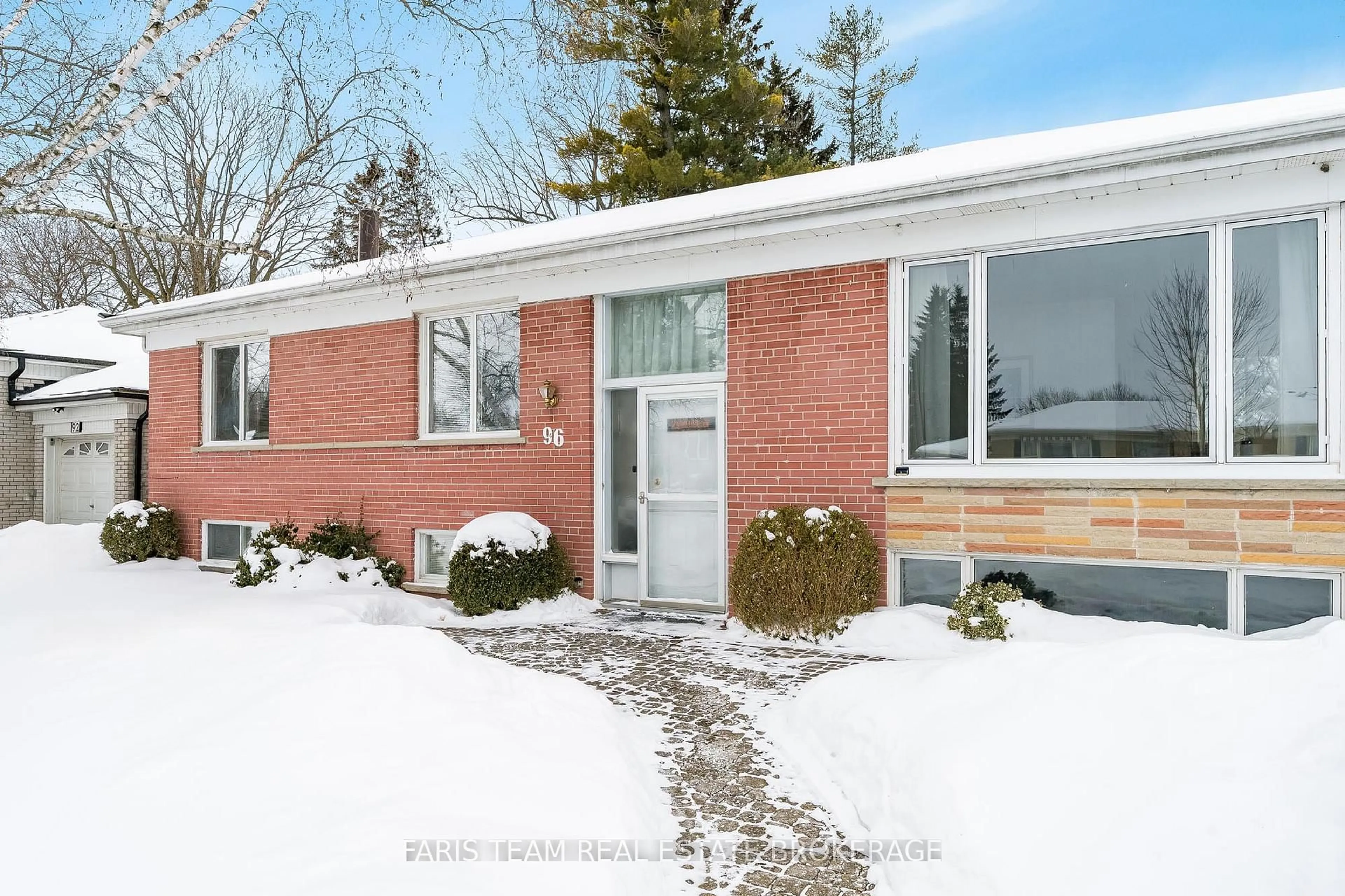 Home with brick exterior material, street for 96 William St, New Tecumseth Ontario L9R 1N2