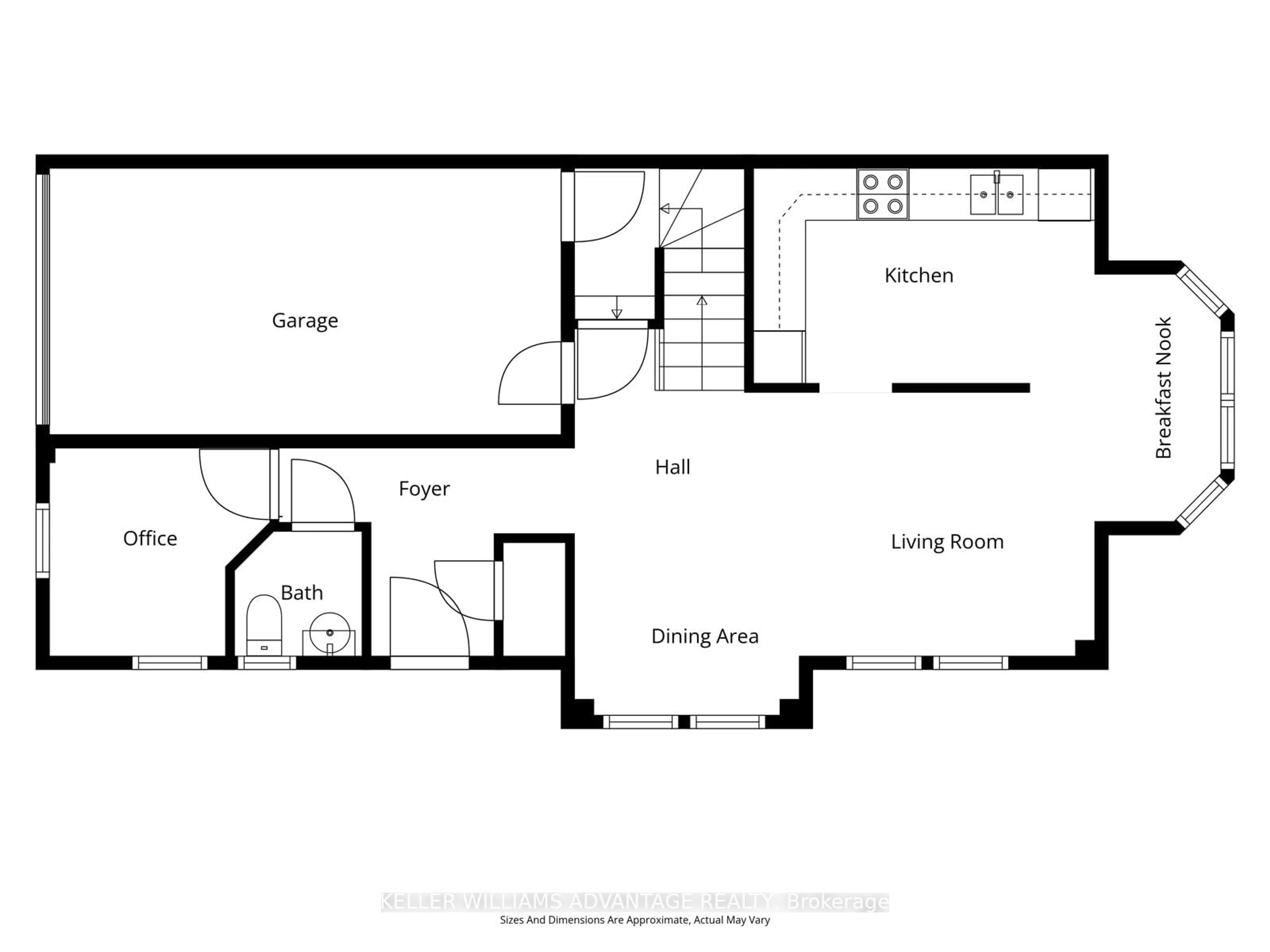 Floor plan for 90 Collis Dr, Aurora Ontario L4G 7V2