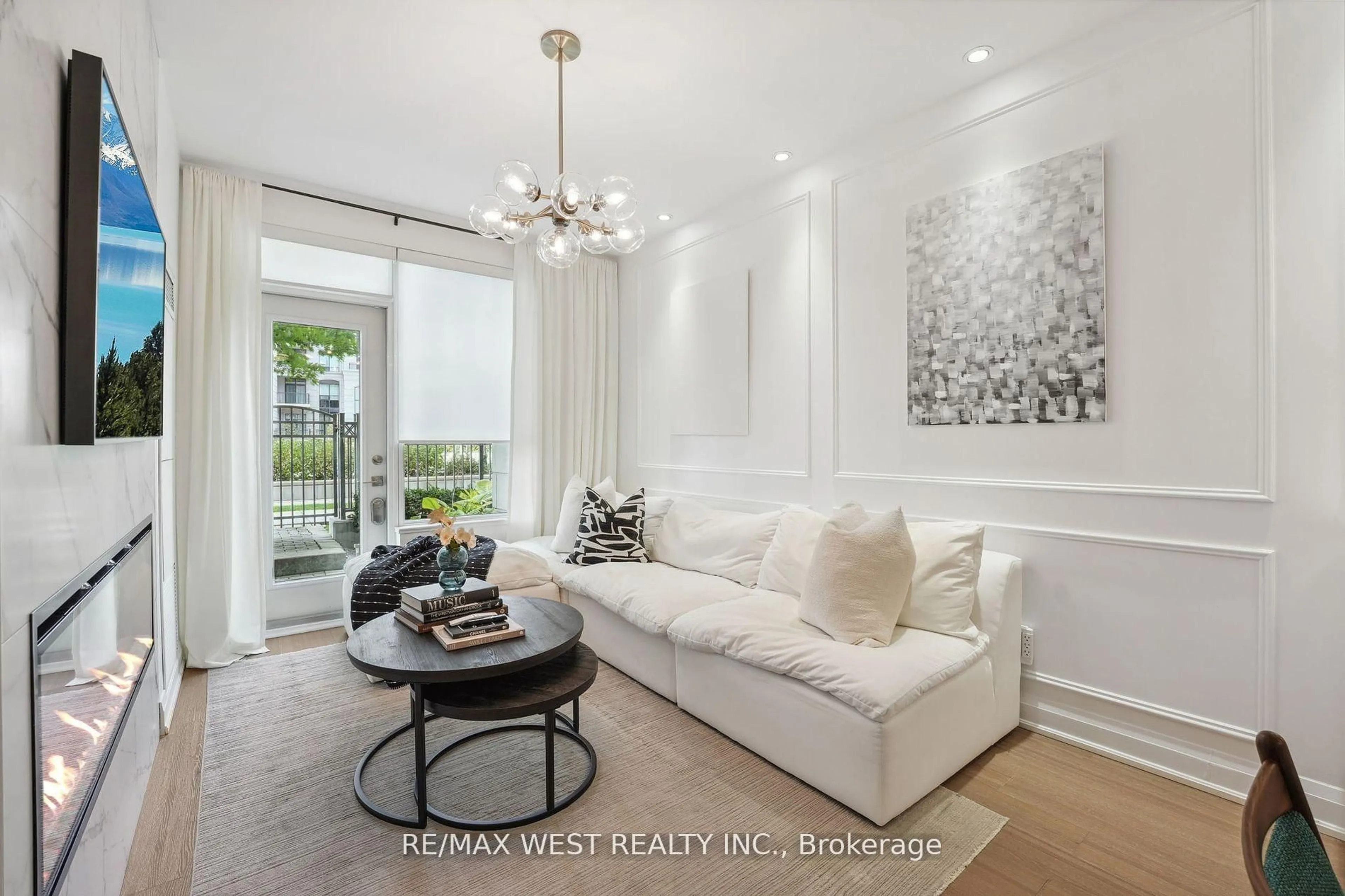 Living room with furniture, unknown for 8228 Birchmount Rd #116, Markham Ontario L3R 1A6