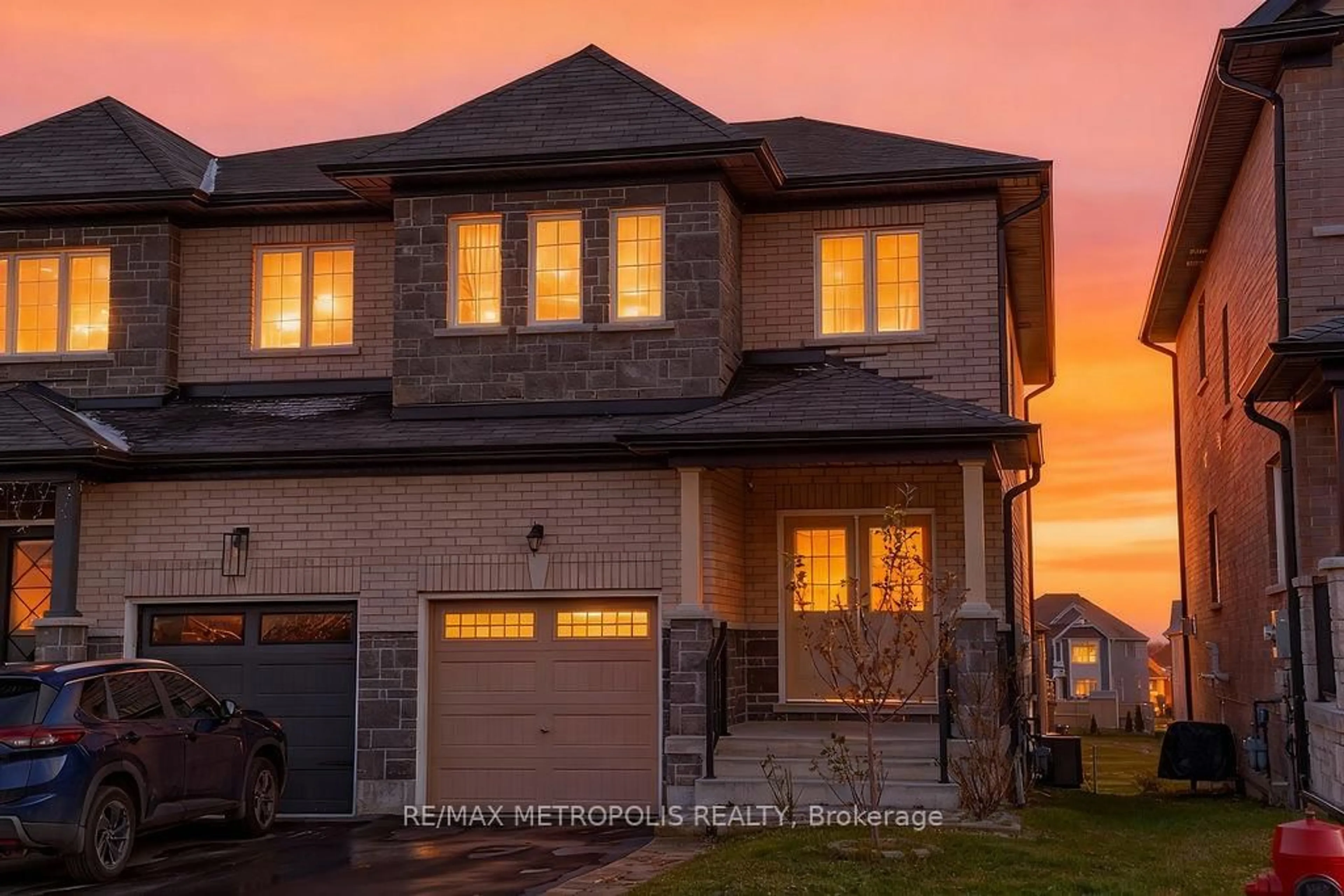 Home with brick exterior material, street for 22 Haskins Cres, Georgina Ontario L4P 0H4