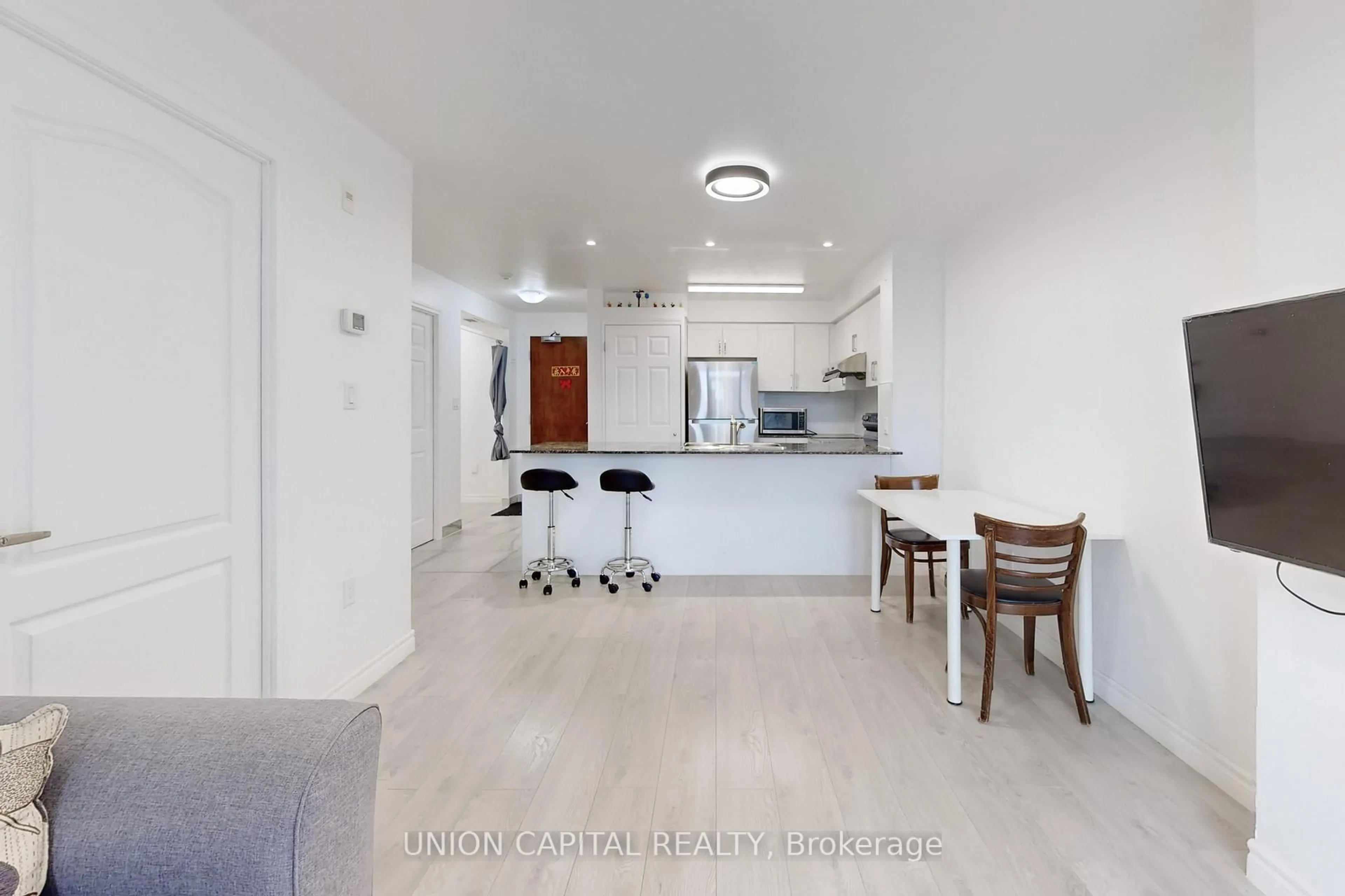 Open concept kitchen, unknown for 4600 Steeles Ave #202, Markham Ontario L3R 5J1