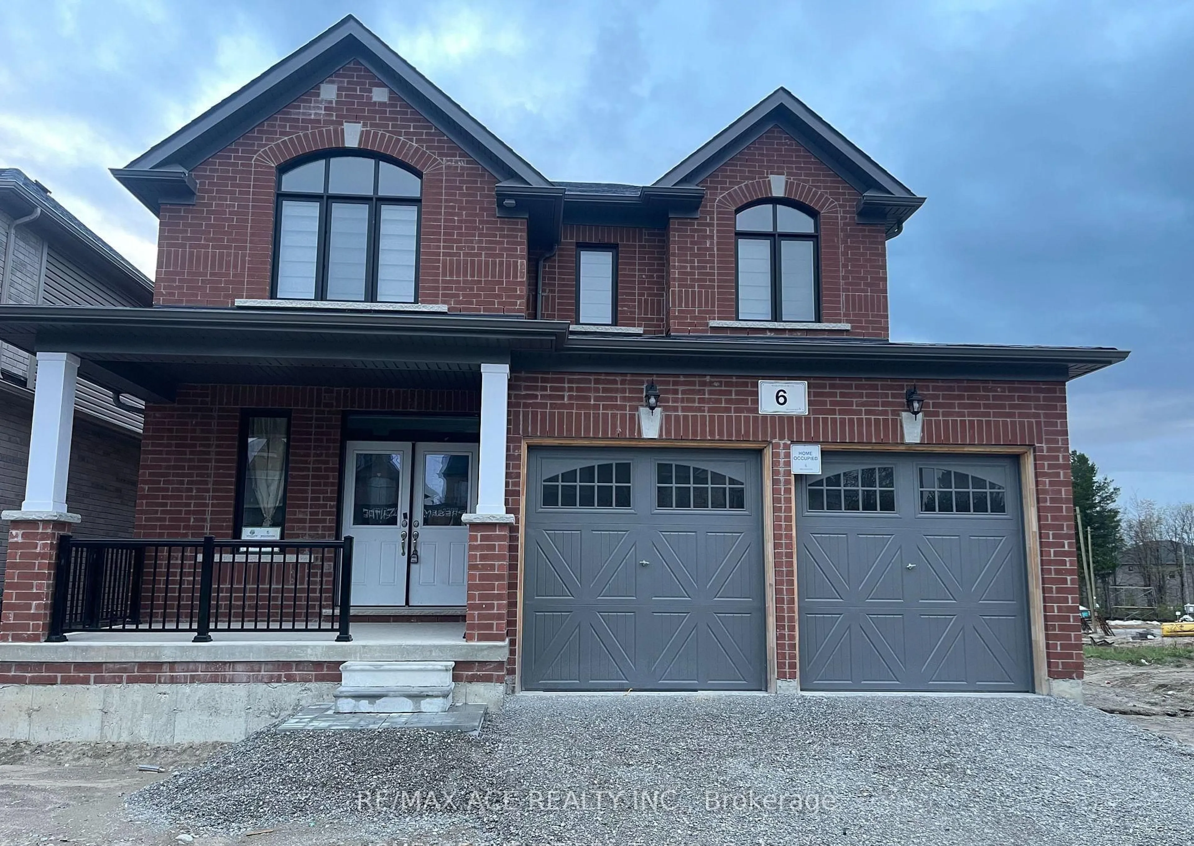 Home with brick exterior material, street for 6 Wakefield Blvd, Essa Ontario L0M 1B5