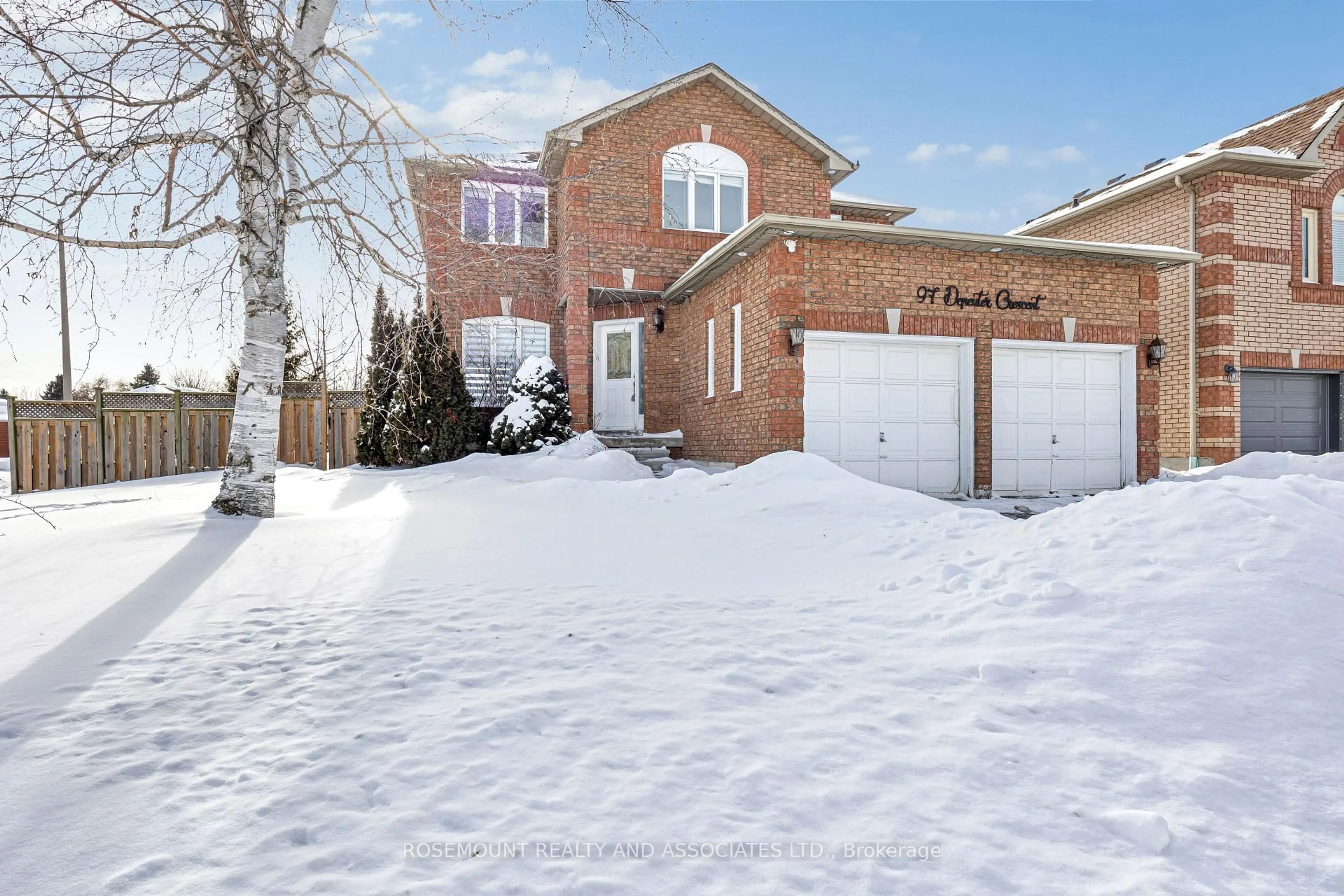 Home with brick exterior material, street for 97 Depeuter Cres, Bradford West Gwillimbury Ontario L3Z 3A2
