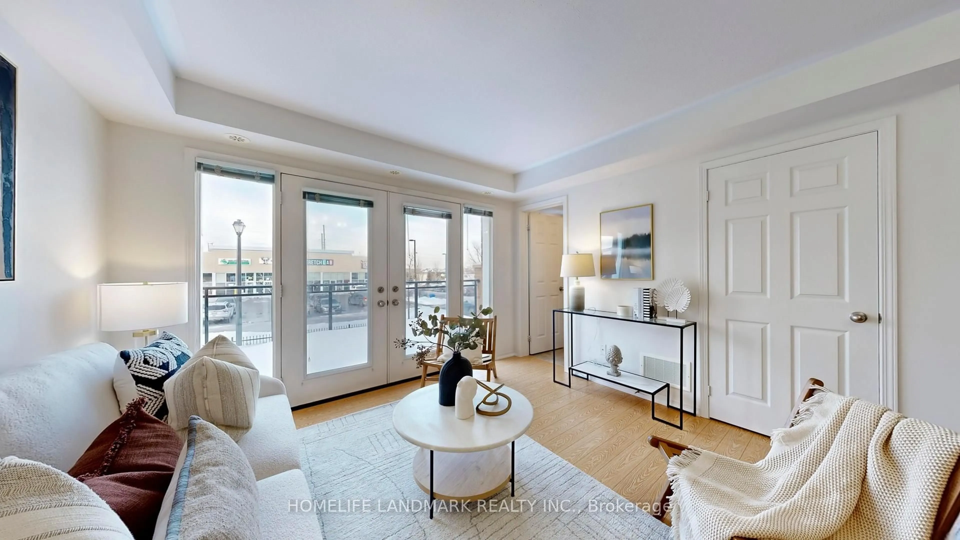 Living room with furniture, unknown for 55 Burton Howard Dr, Aurora Ontario L4G 0S3