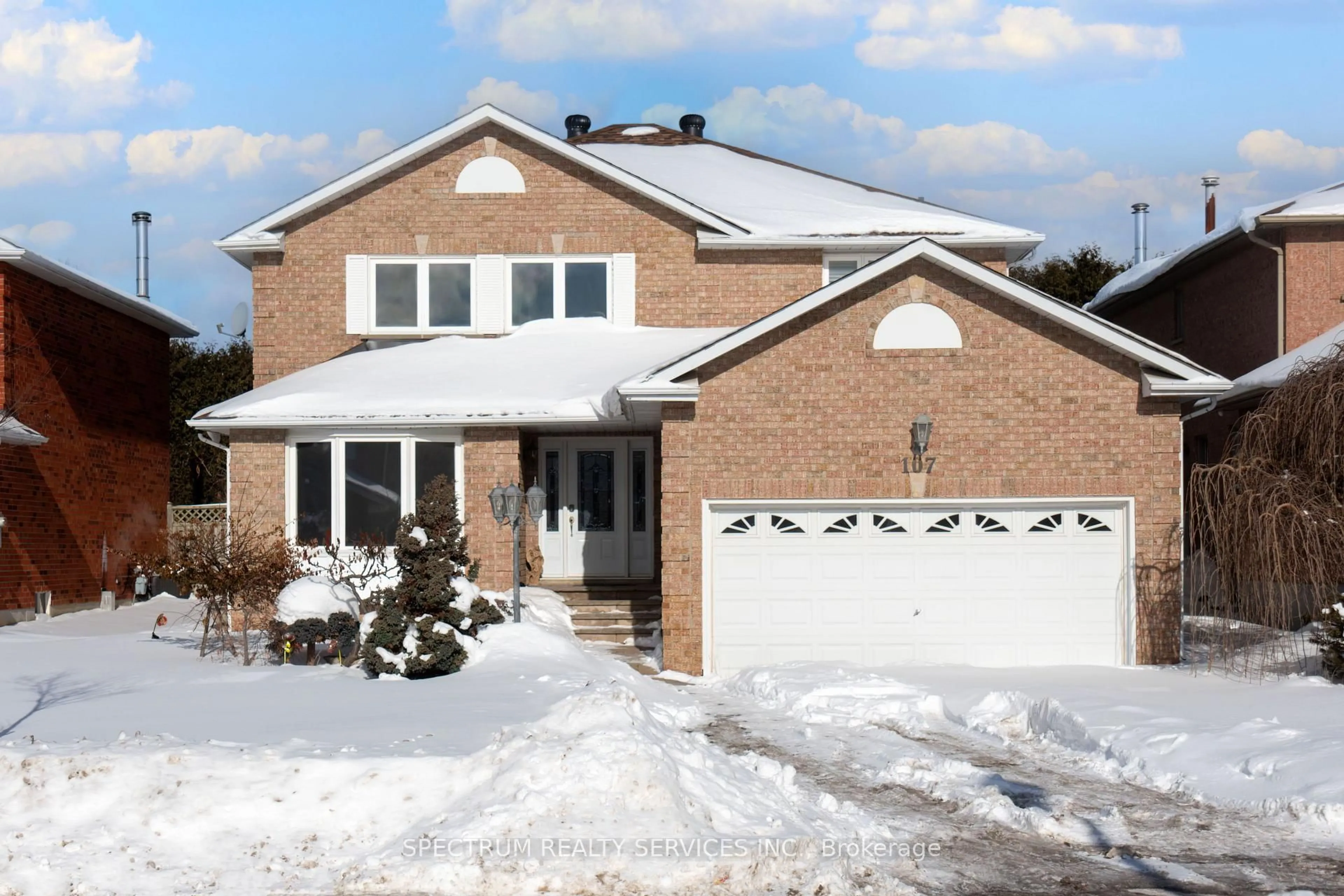 Home with brick exterior material, street for 107 Carrington Dr, Richmond Hill Ontario L4C 7X8