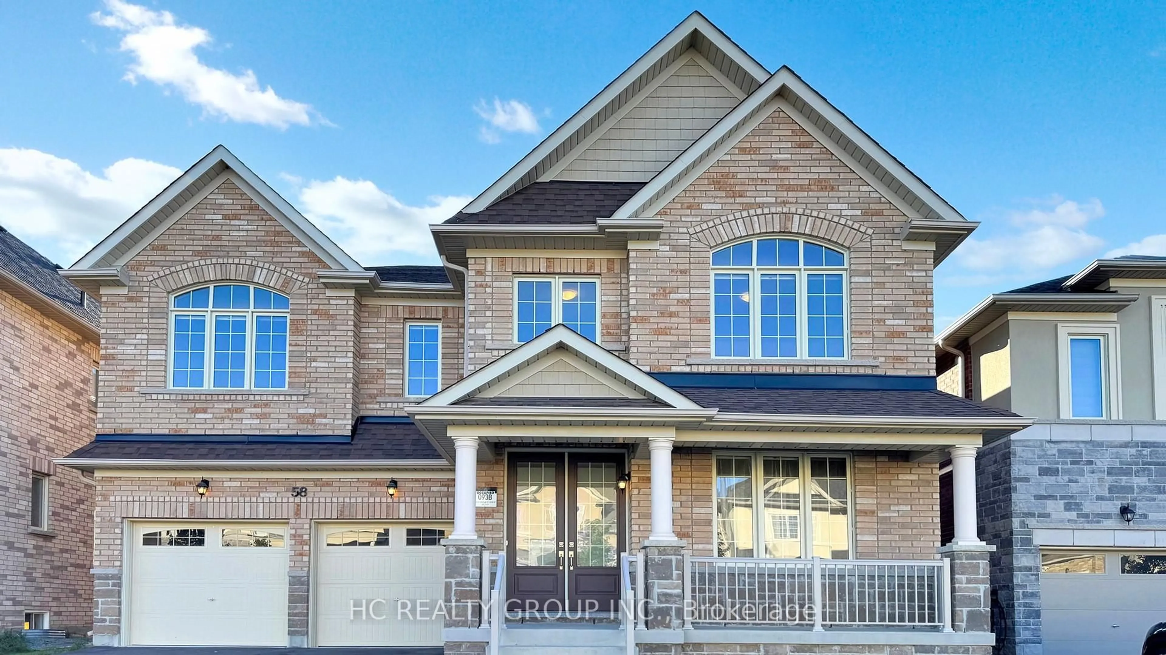 Home with brick exterior material, street for 58 Carriage Shop Bend, East Gwillimbury Ontario L9N 0Y5