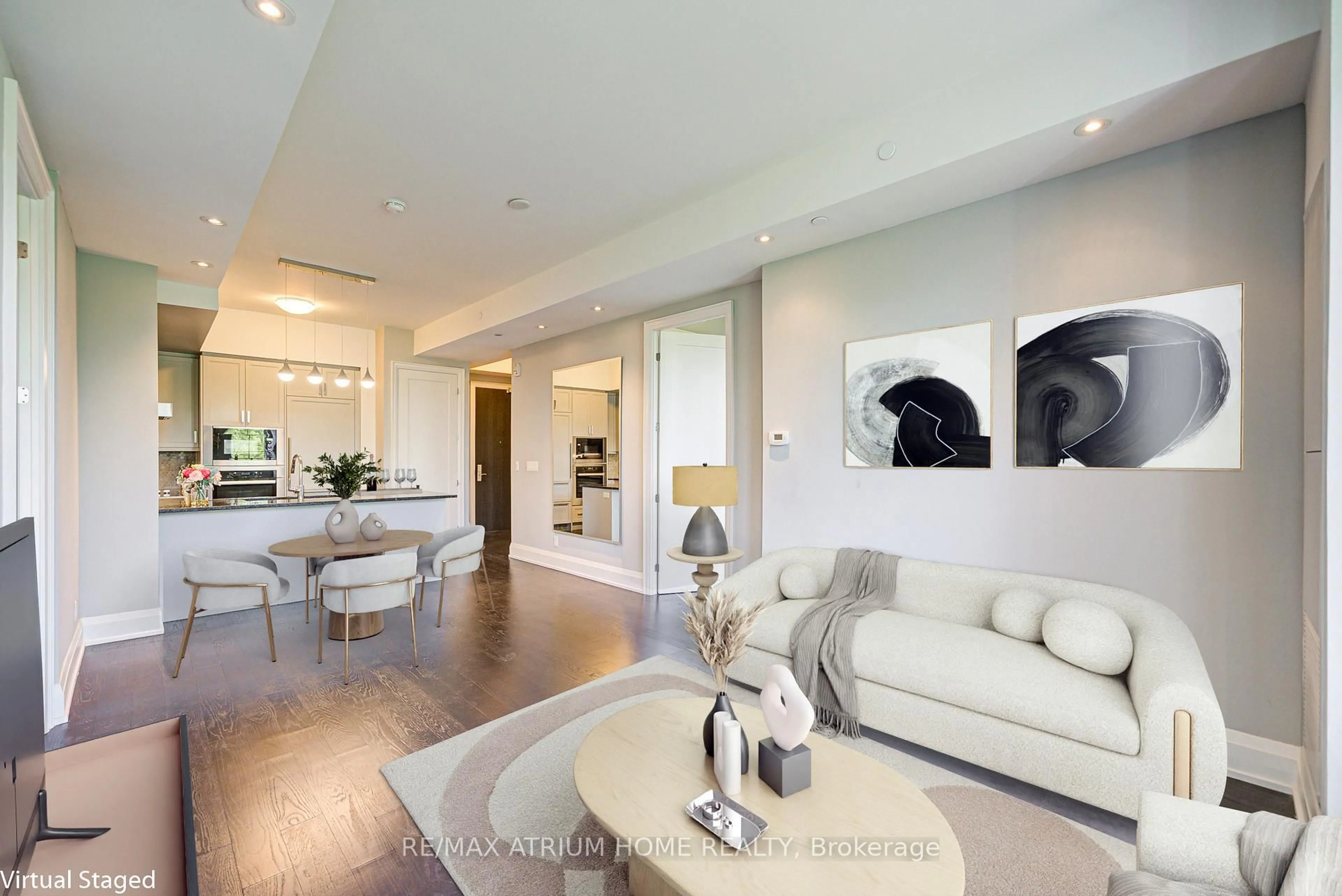 Living room with furniture, unknown for 20 Fred Varley Dr #324, Markham Ontario L3R 1S4