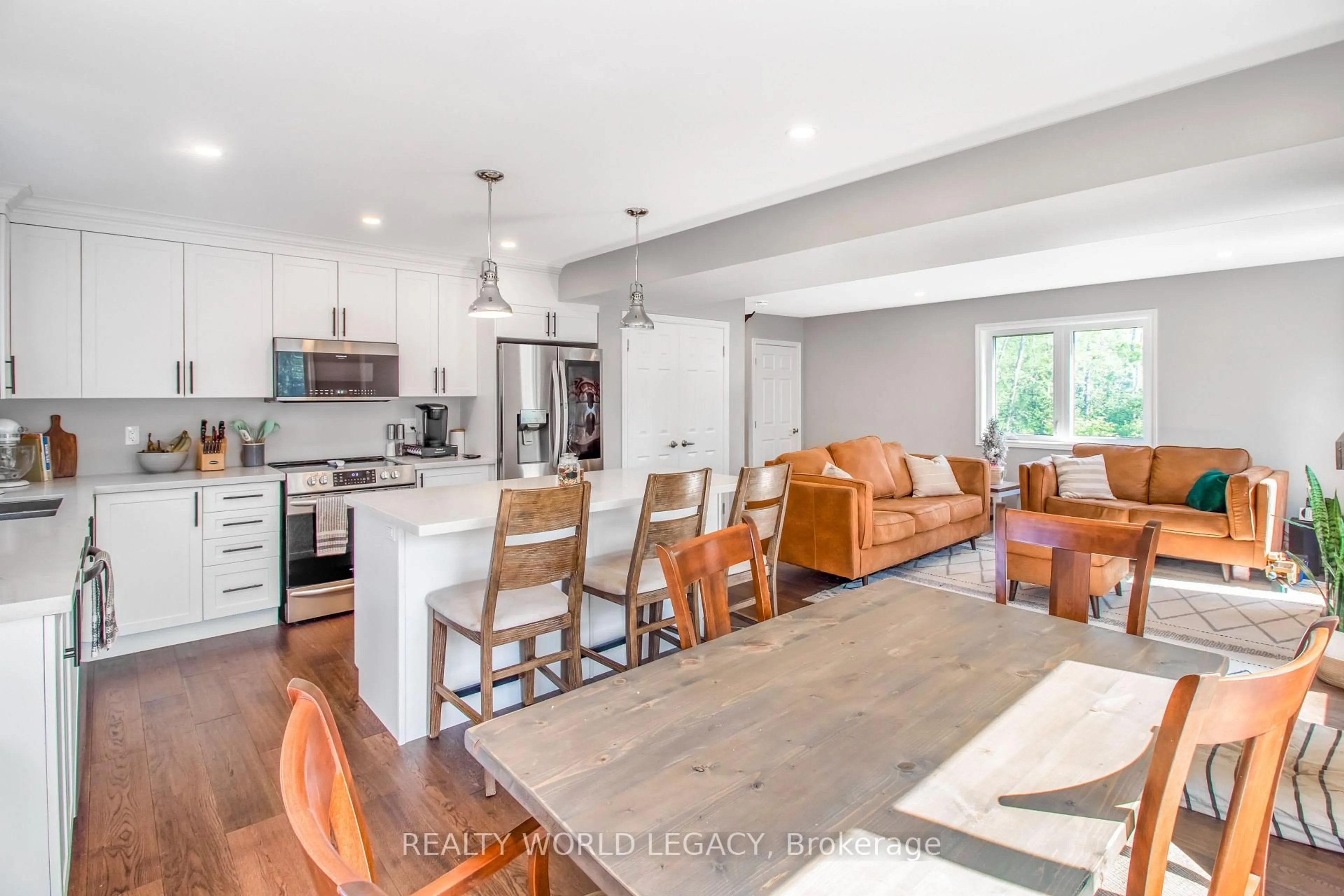 Open concept kitchen, unknown for 25555 Maple Beach Rd, Brock Ontario L0K 1A0