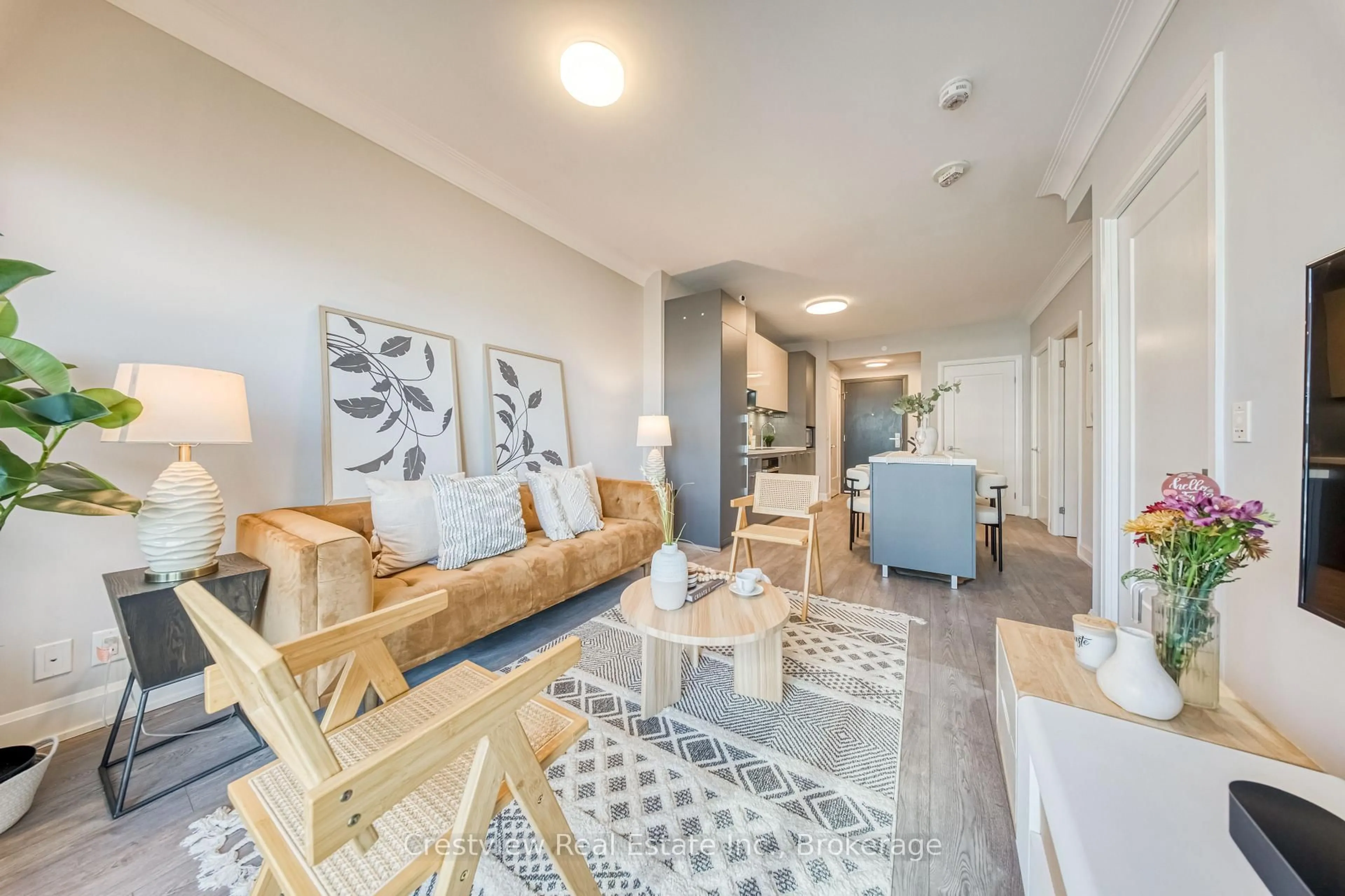 Living room with furniture, unknown for 8 Water Walk Dr #309, Markham Ontario L3R 6L4