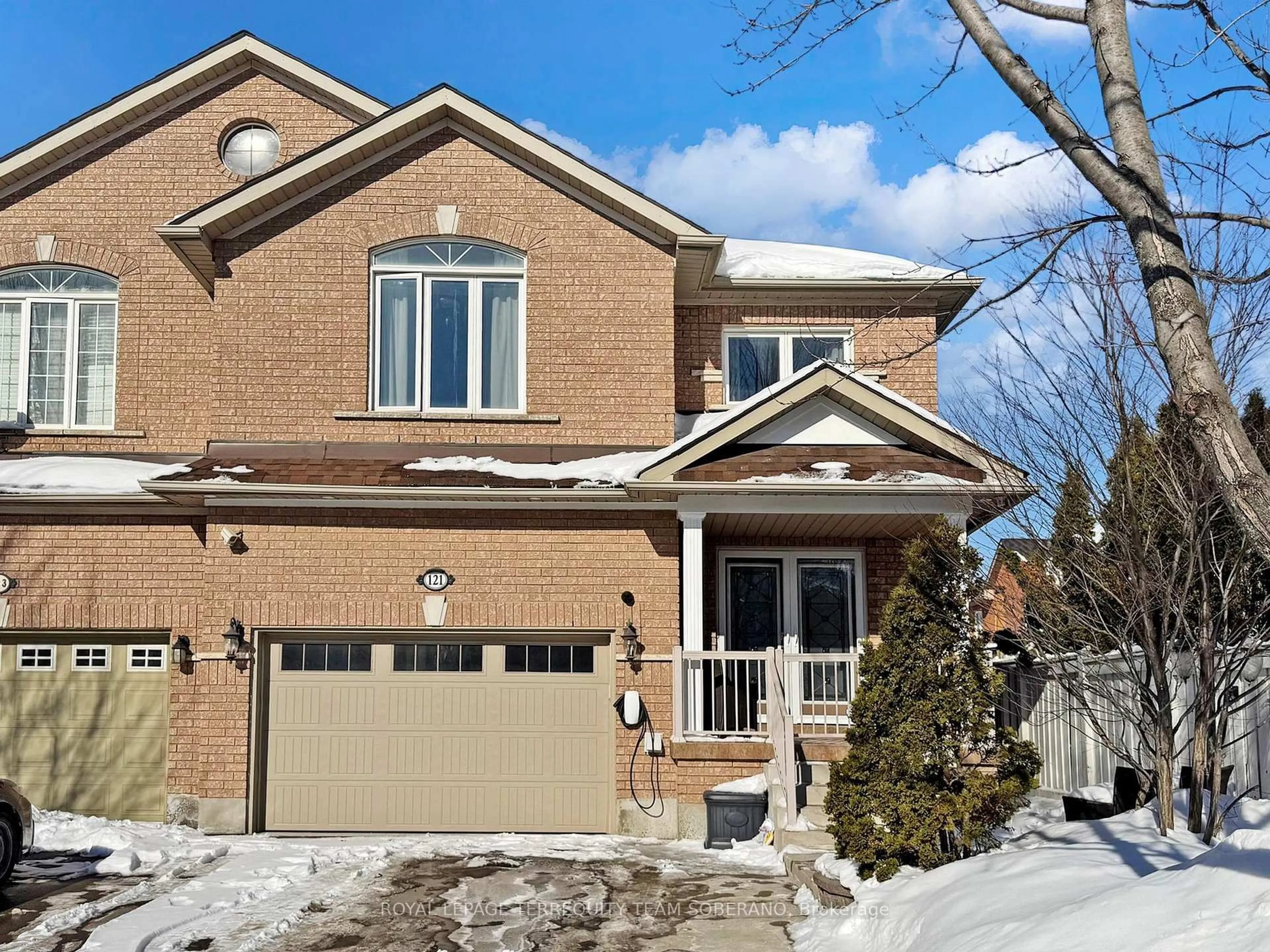 Home with brick exterior material, street for 121 Adventure Cres, Vaughan Ontario L6A 3J1