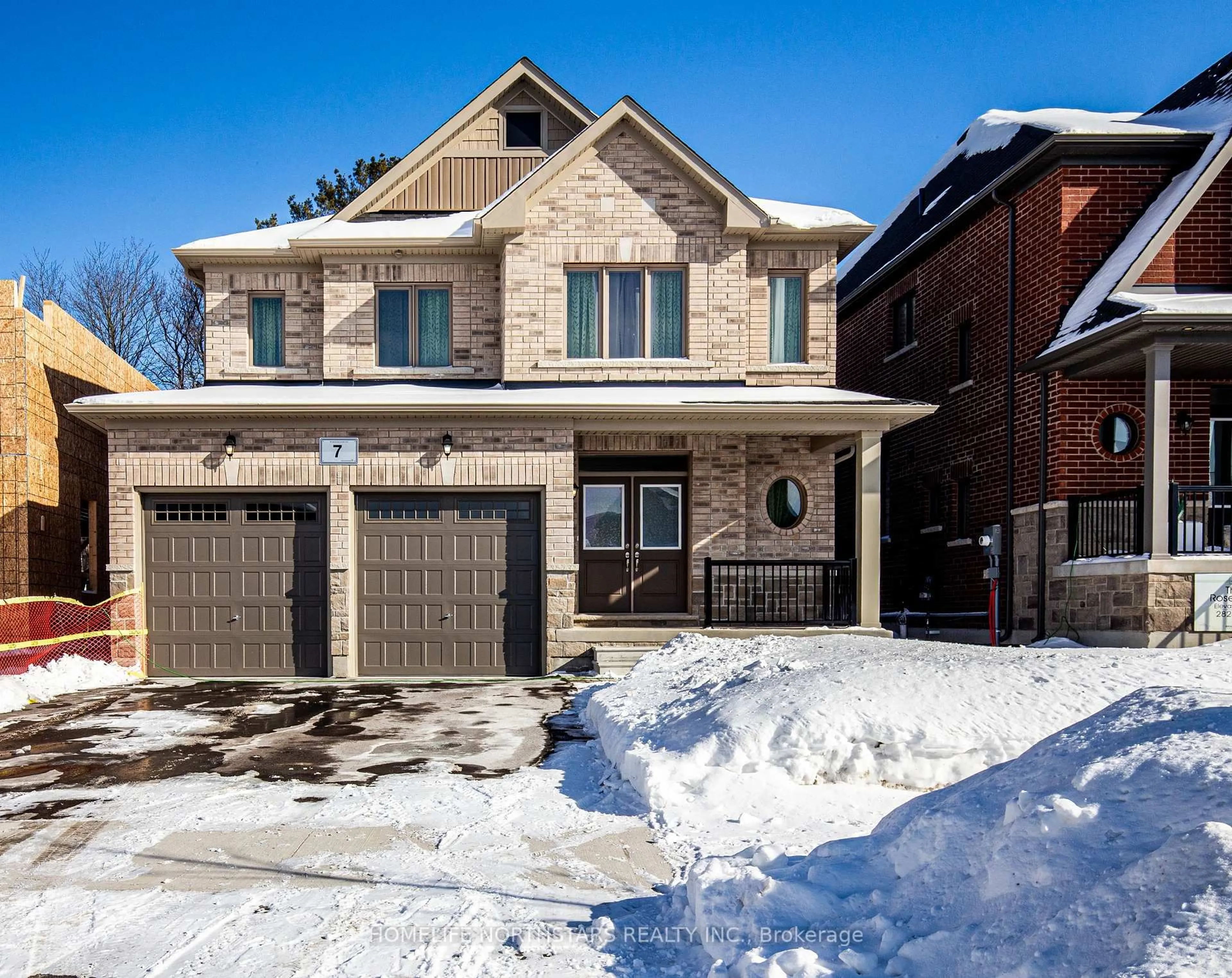 Home with brick exterior material, street for 7 Wakefield Blvd, Essa Ontario L3W 0L7