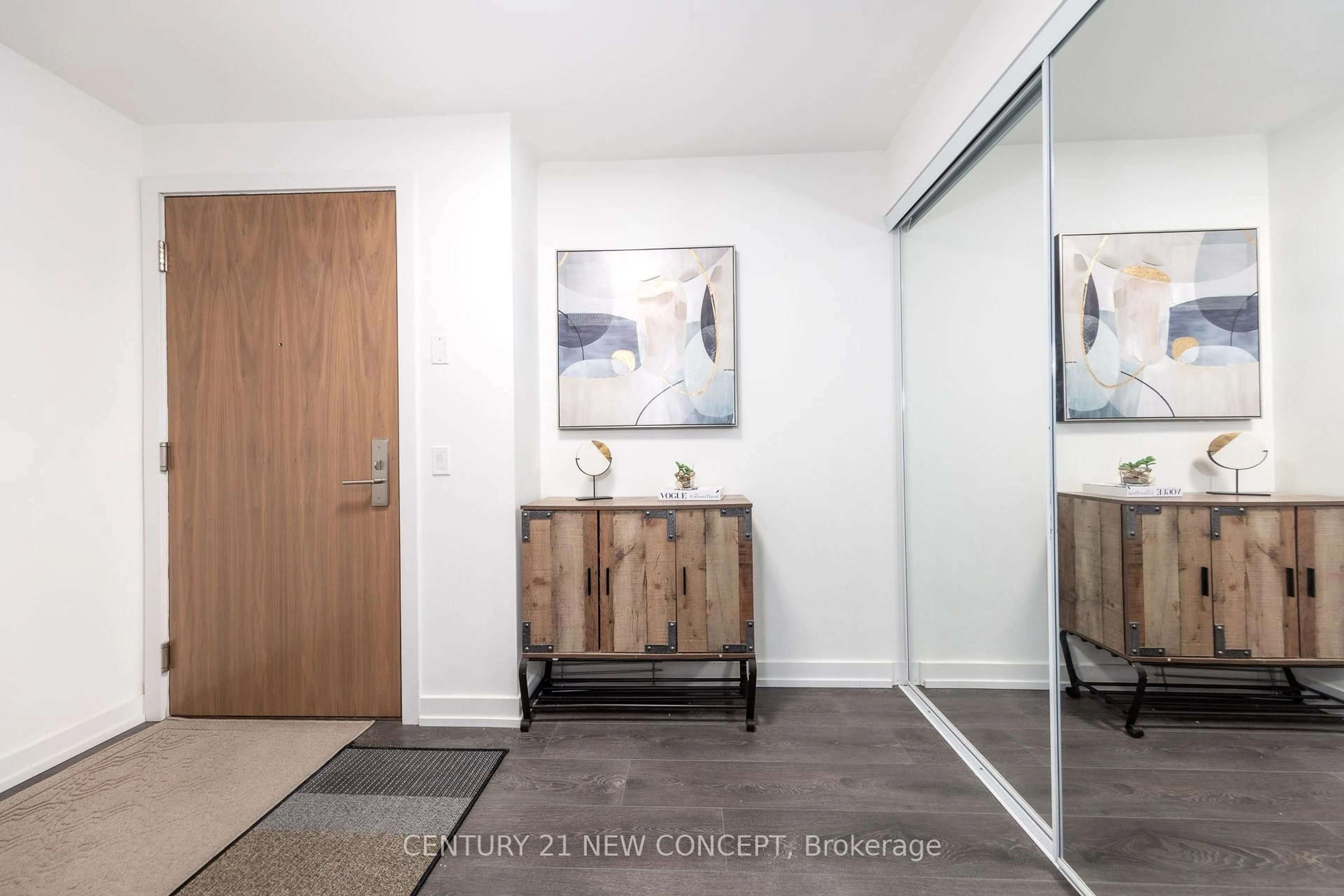 Indoor entryway for 1 Grandview Ave #1705, Markham Ontario L3T 0G7