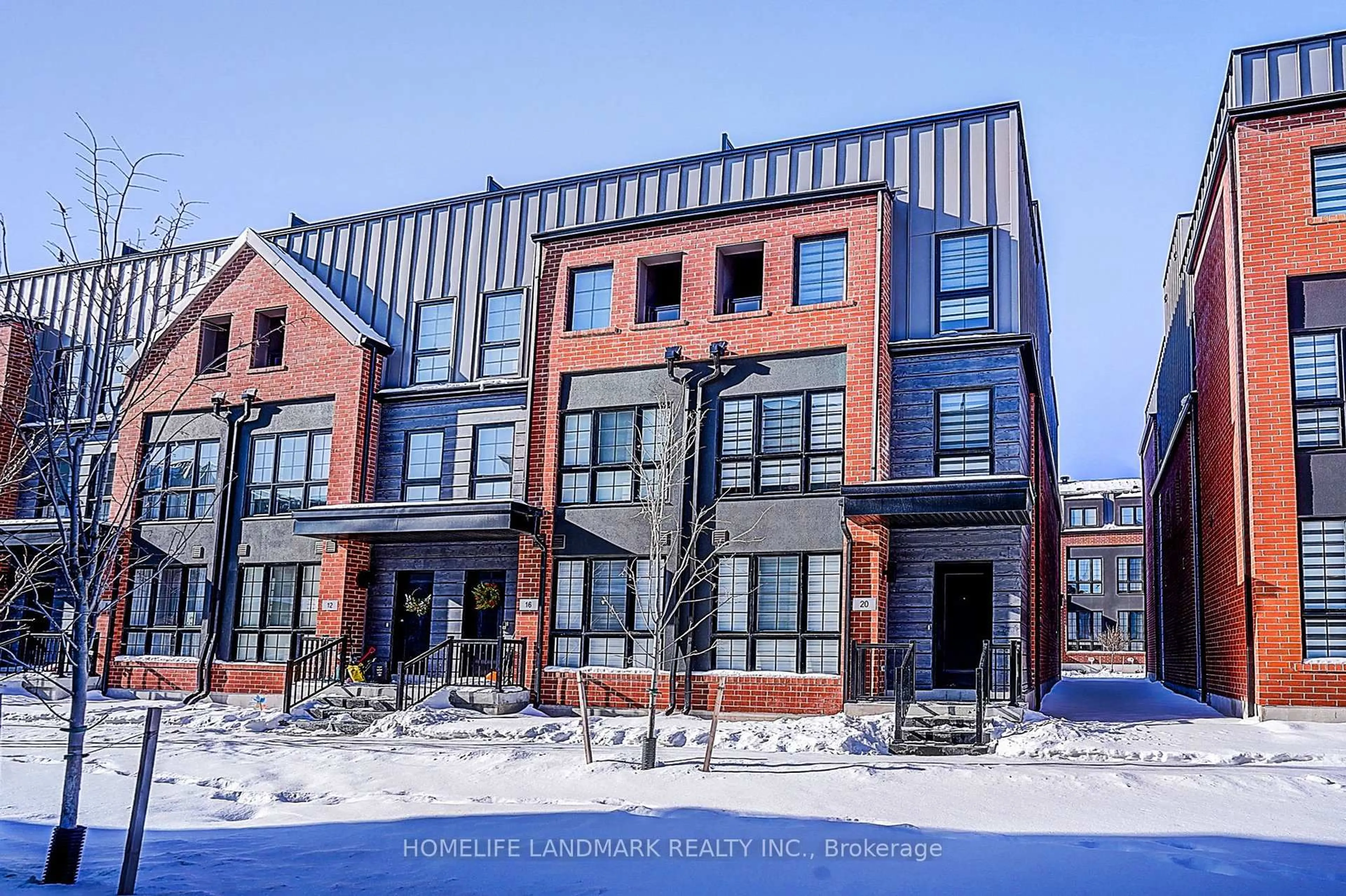 Home with brick exterior material, street for 20 Burleigh Mews, Vaughan Ontario L4J 8A2