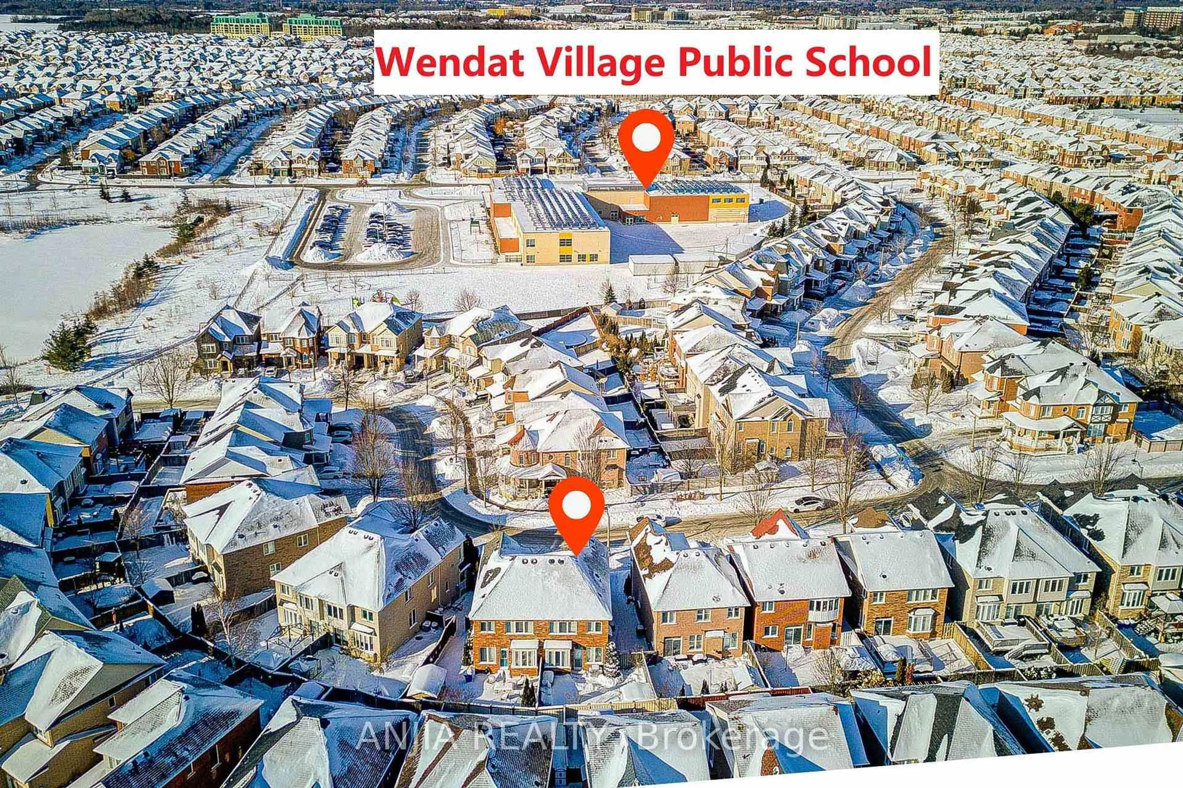 A pic from outside/outdoor area/front of a property/back of a property/a pic from drone, street for 203 James Ratcliff Ave, Whitchurch-Stouffville Ontario L4A 0L5