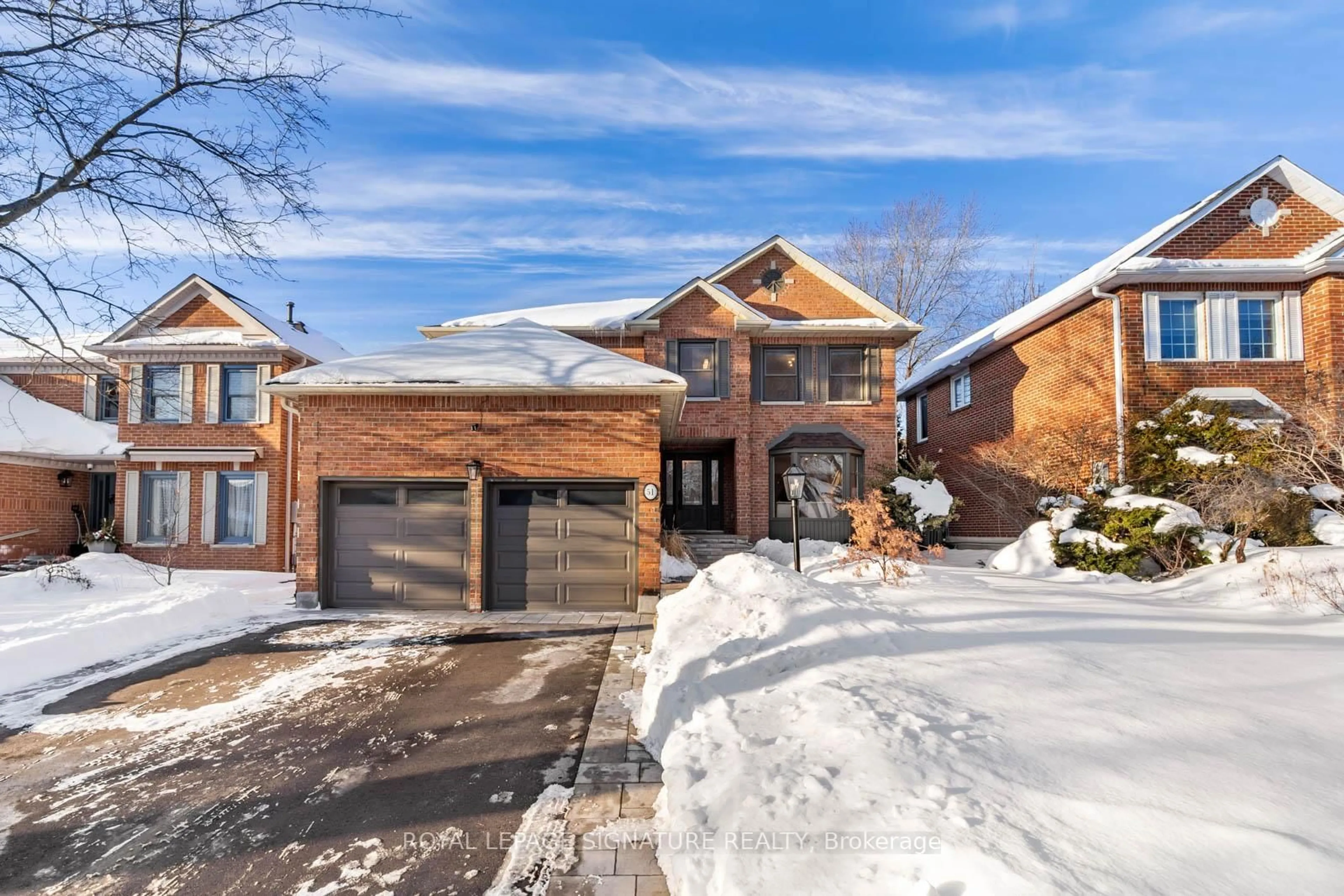 Home with brick exterior material, street for 51 Tilman Circ, Markham Ontario L3P 6G5