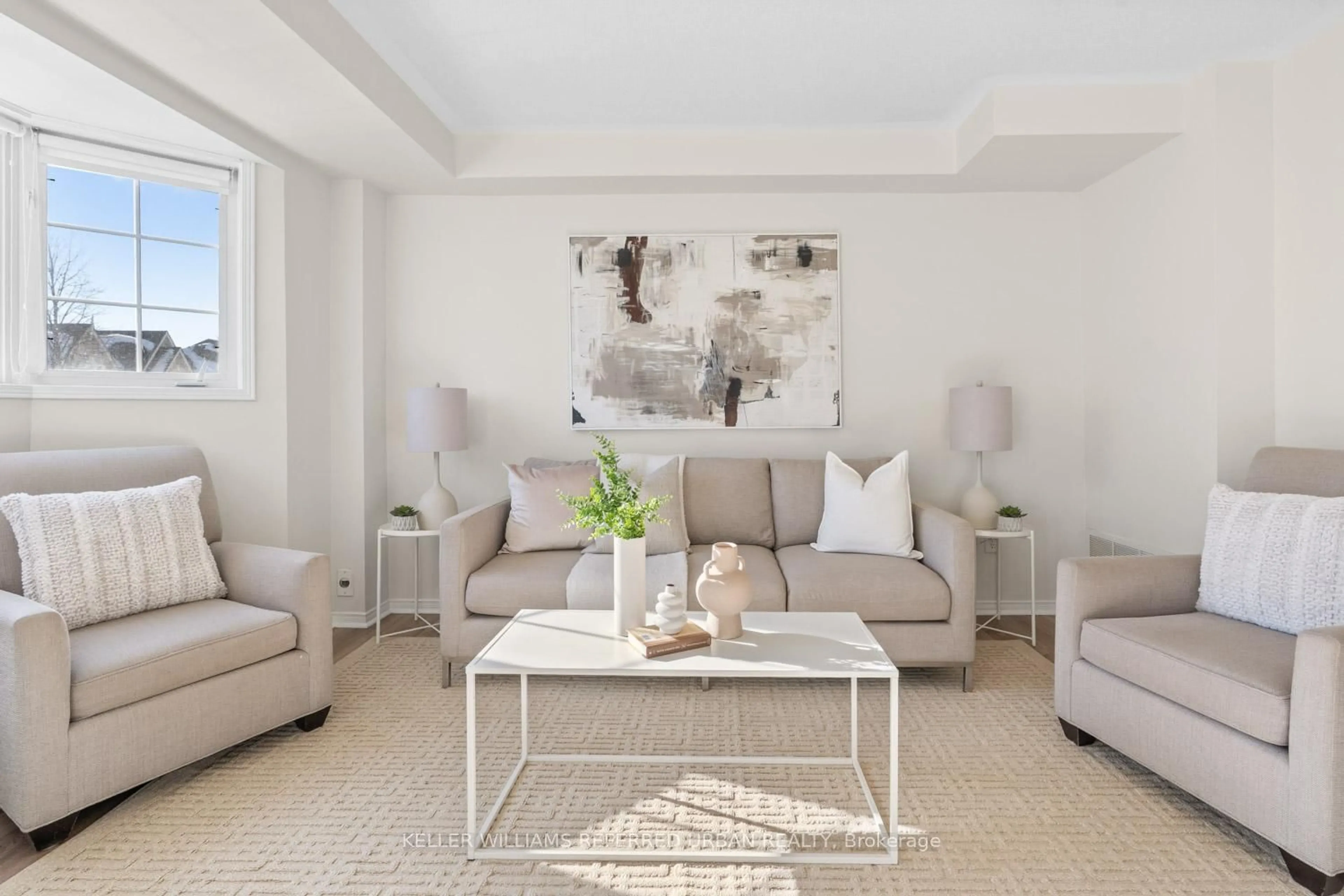 Living room with furniture, unknown for 116 Cornell Park Ave #D203, Markham Ontario L6B 1B6