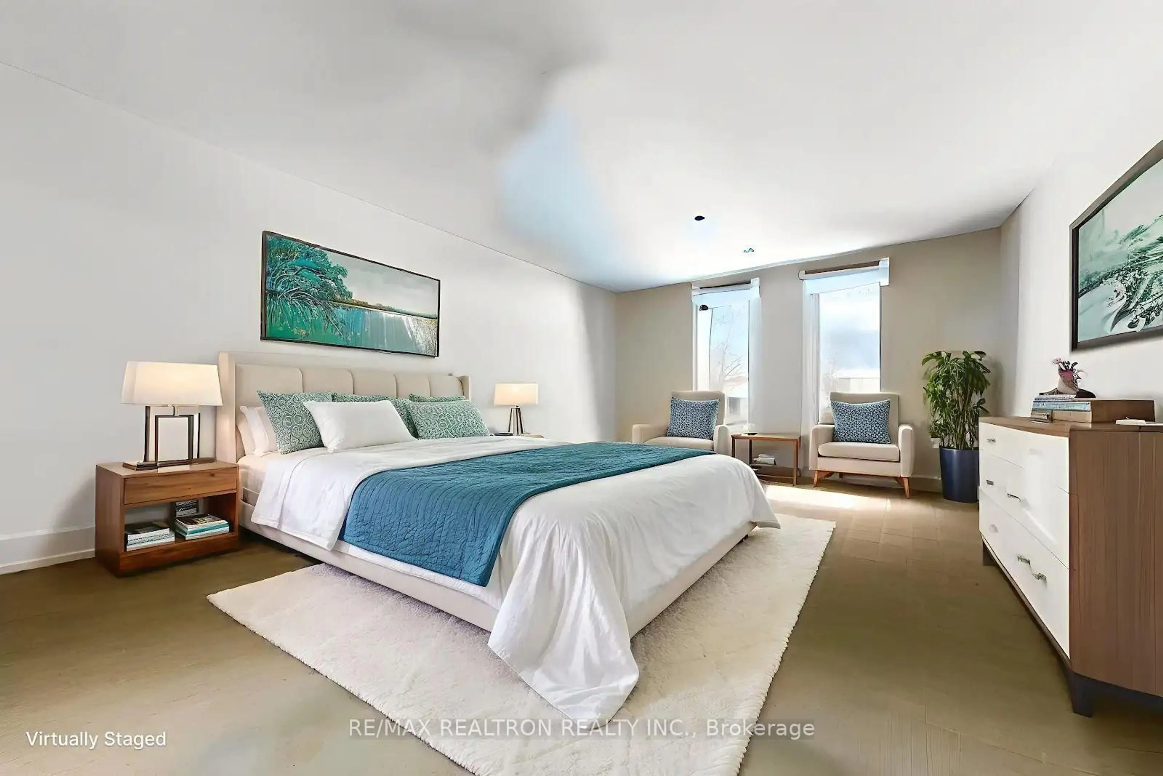 Bedroom with bed, unknown for 25 Roman Rd, Markham Ontario L3T 4J8