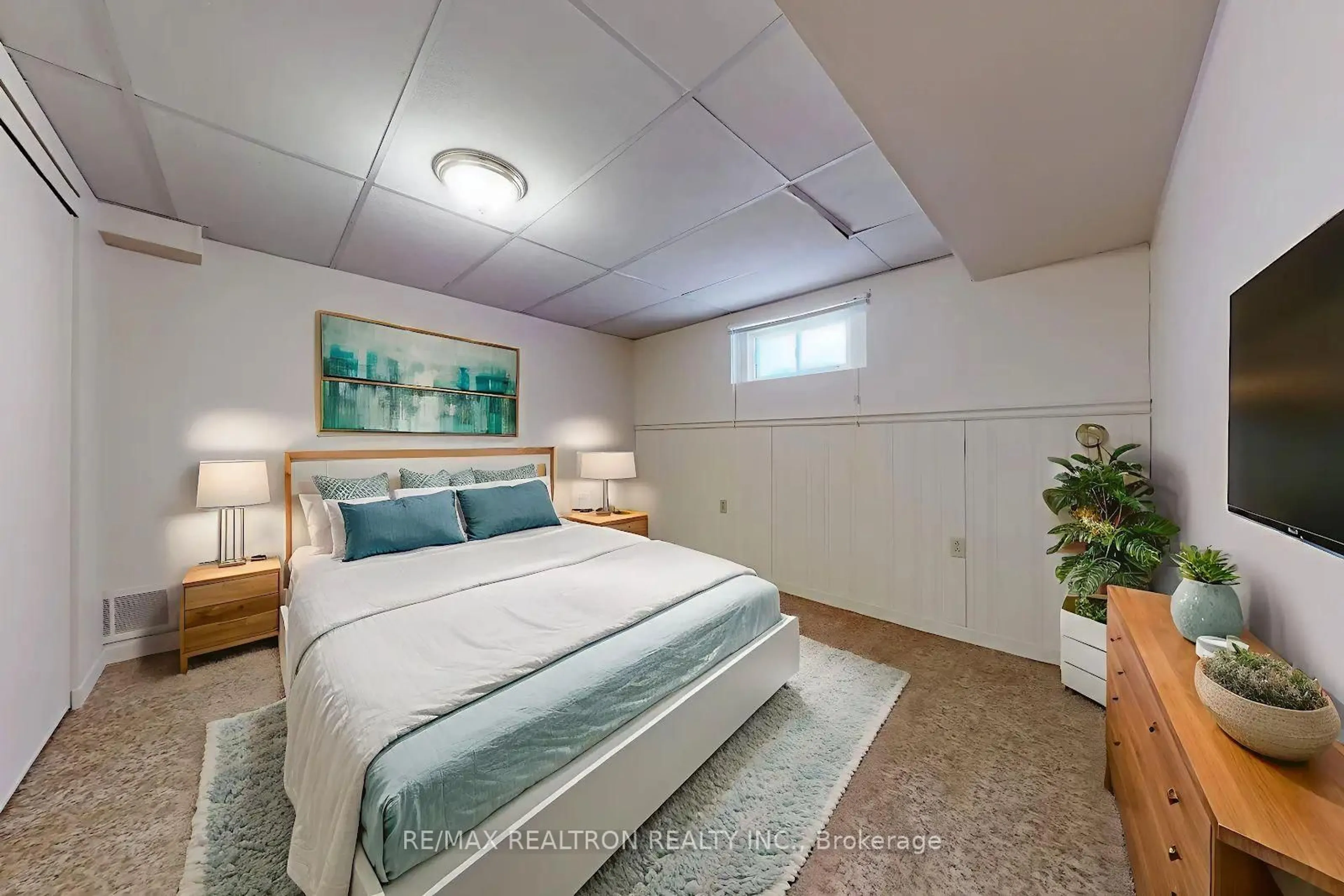 Bedroom with bed, unknown for 25 Roman Rd, Markham Ontario L3T 4J8