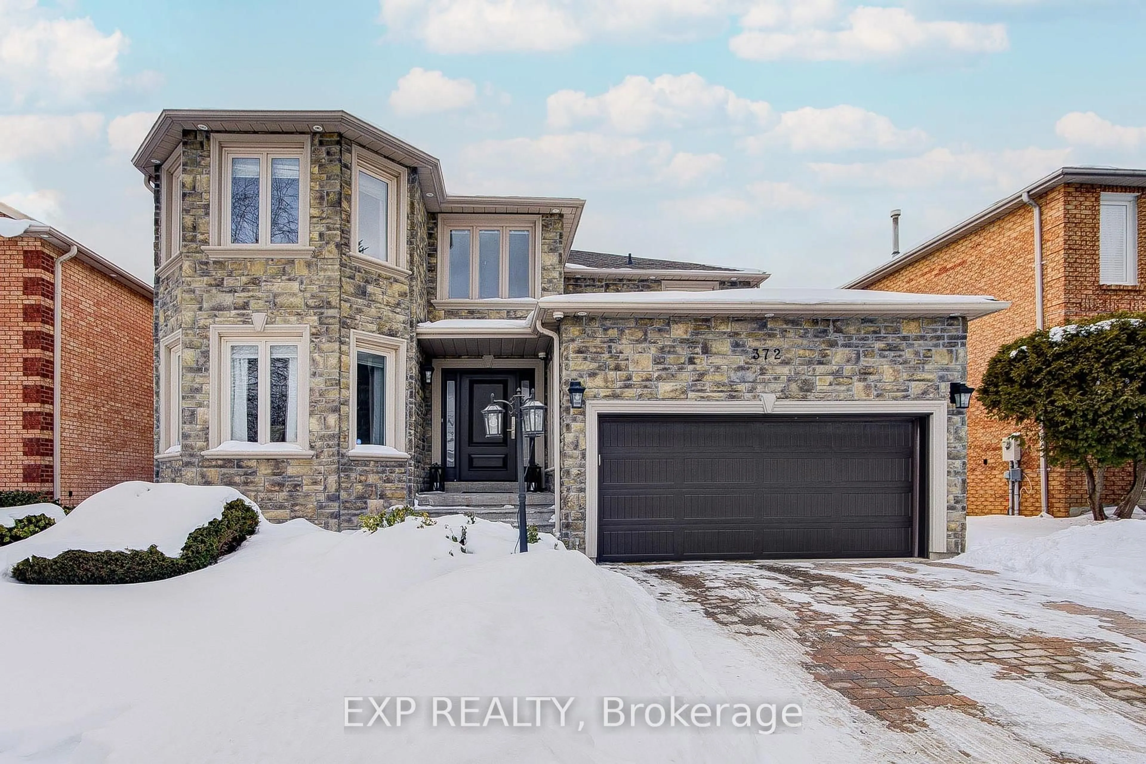 Home with brick exterior material, street for 372 Greenock Dr, Vaughan Ontario L6A 1M5