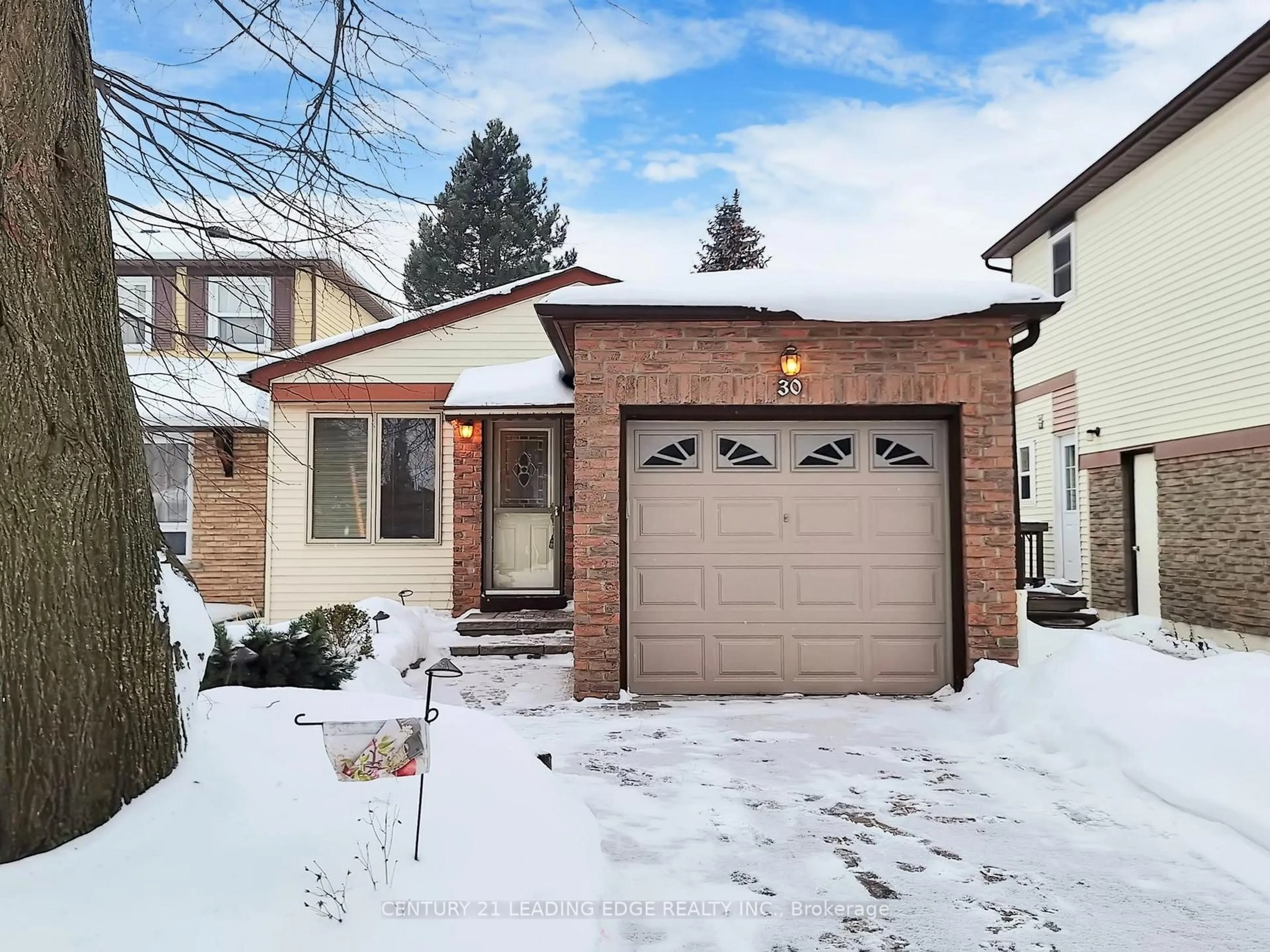 Home with brick exterior material, street for 30 Madsen Cres, Markham Ontario L3R 4P3