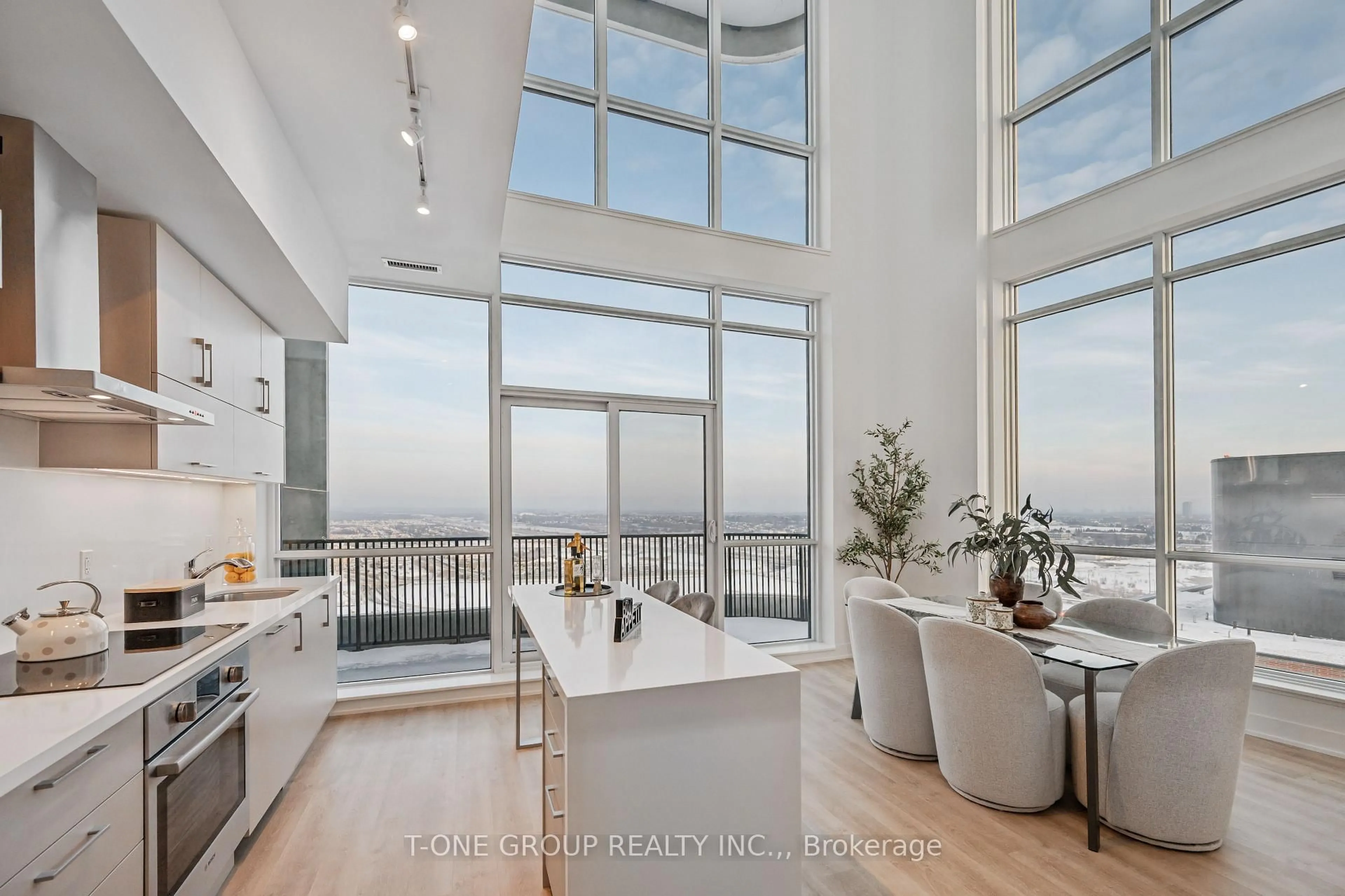 Open concept kitchen, unknown for 56 Andre de Grasse St #PH19, Markham Ontario L6G 0H9