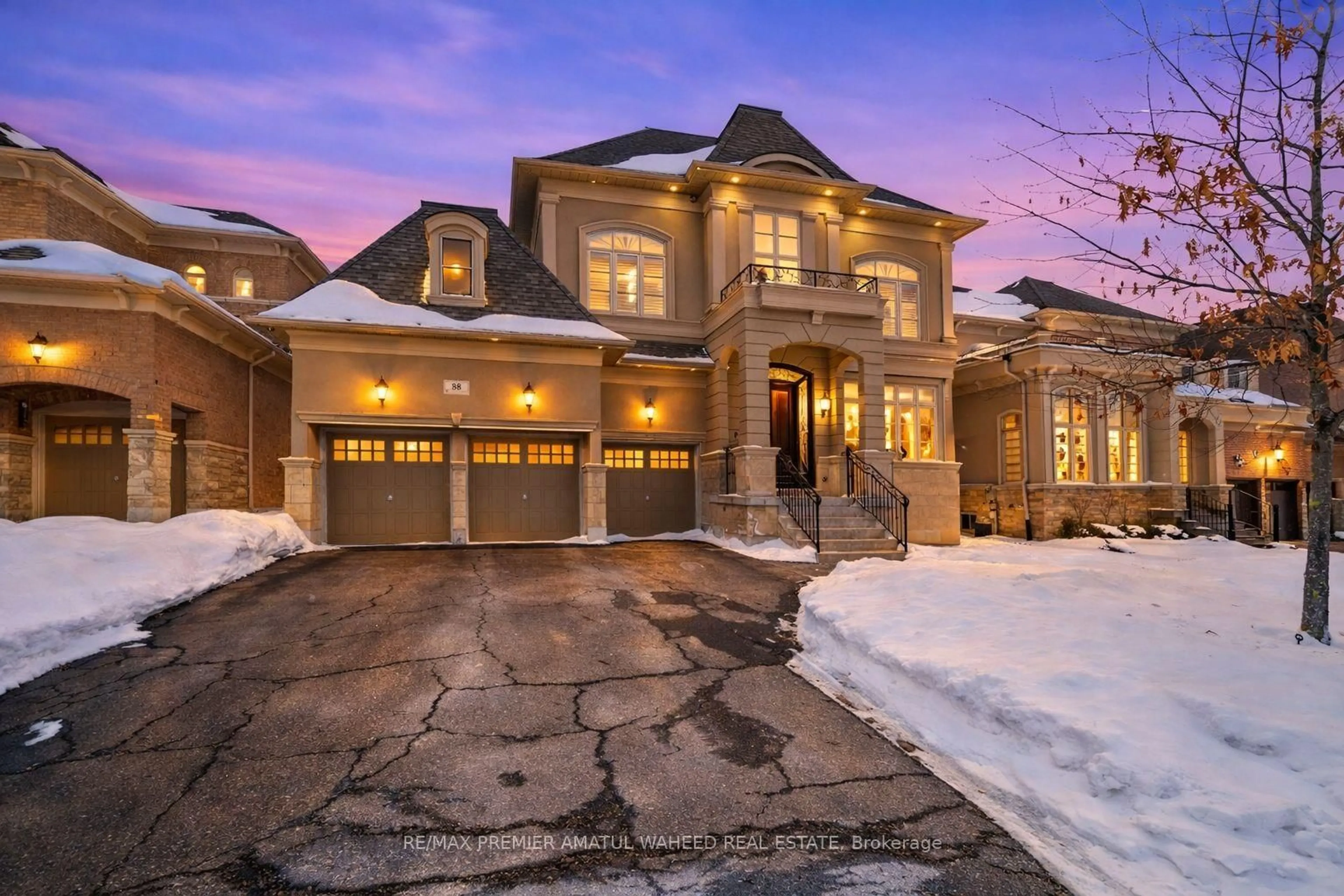 Home with brick exterior material, street for 88 Silver Sterling Cres, Vaughan Ontario L4H 4C5