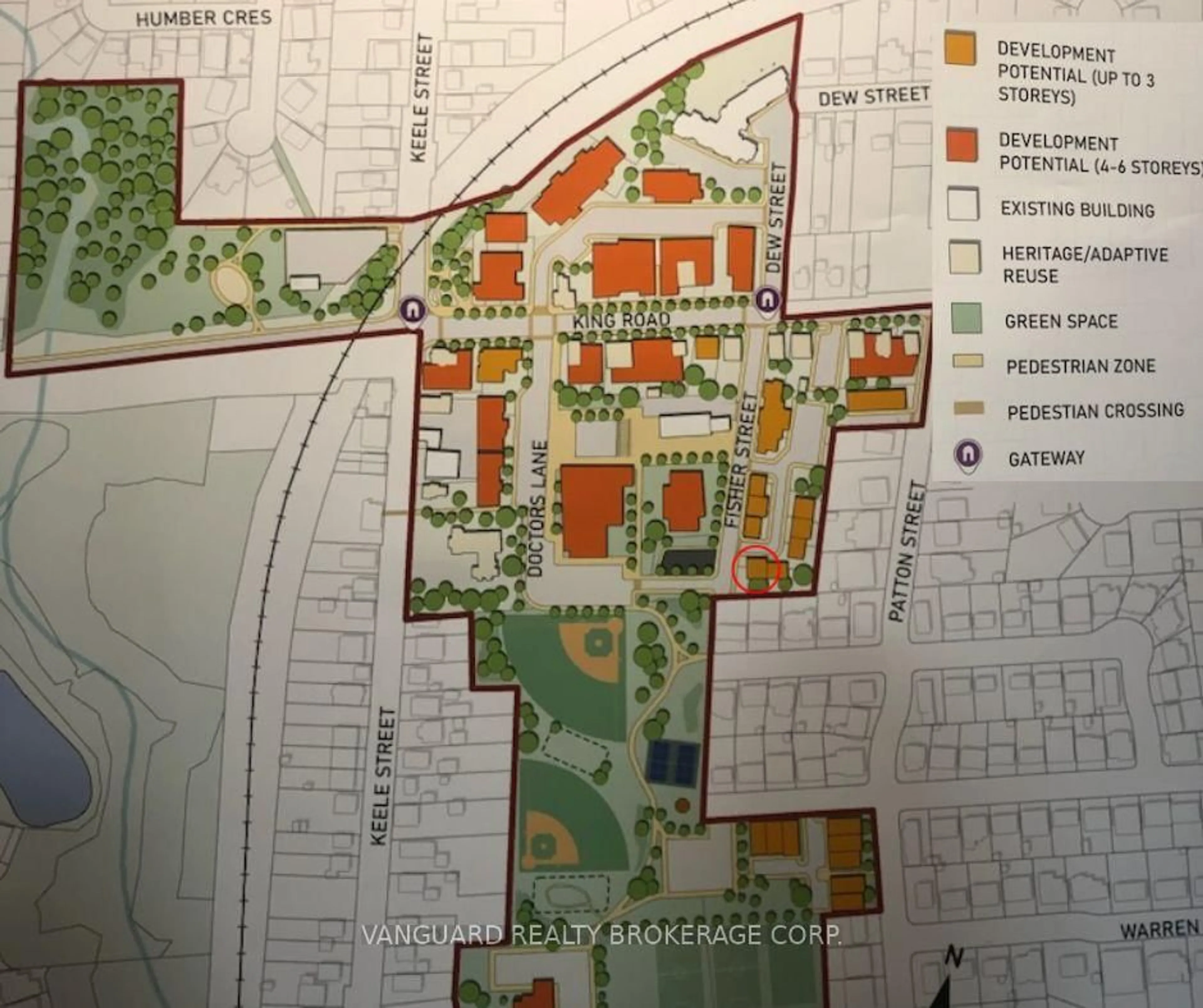 Picture of a map for 61 Fisher St, King Ontario L7B 1G3