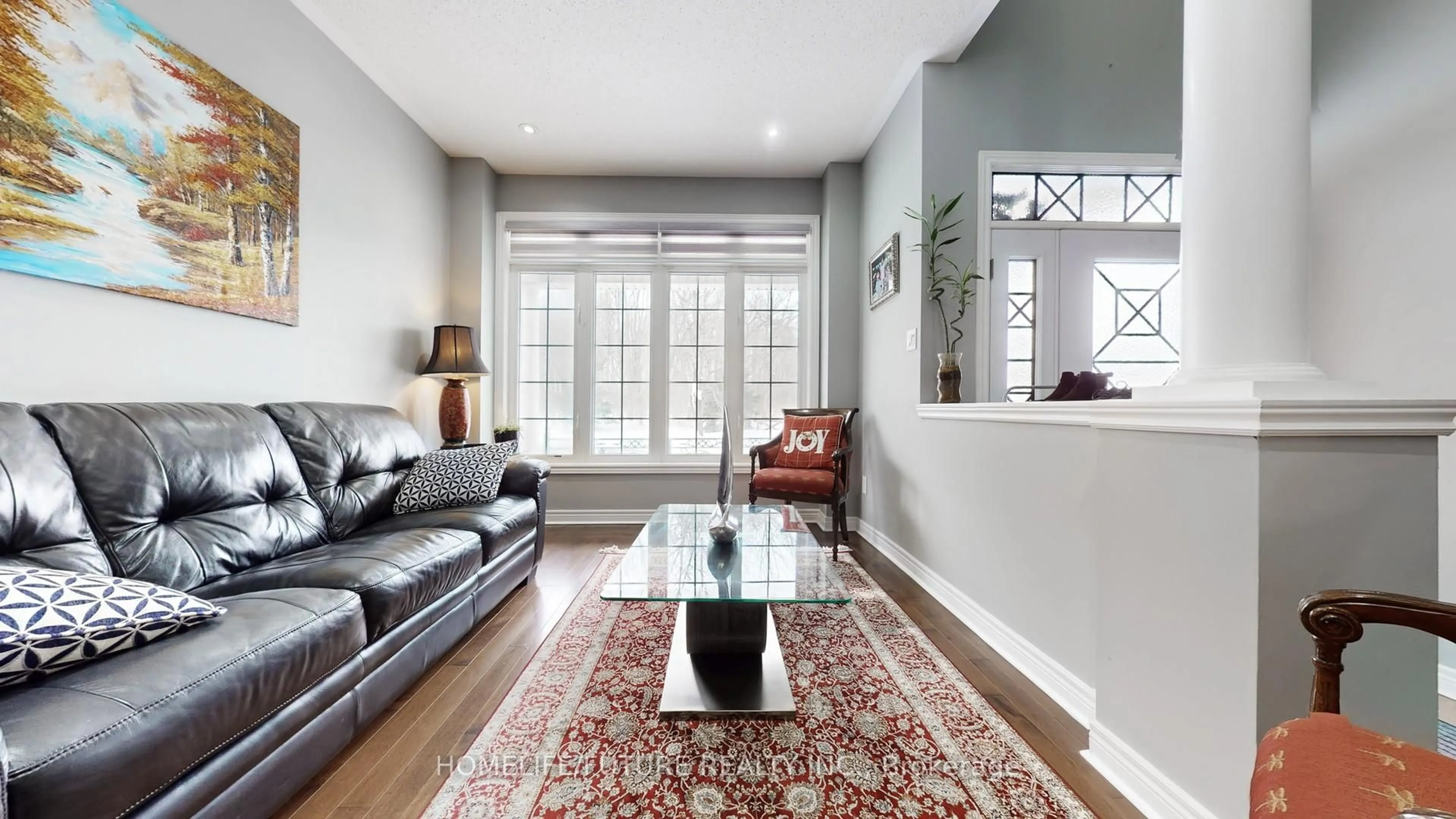 Living room with furniture, unknown for 23 Oakborough Dr, Markham Ontario L6B 0H3