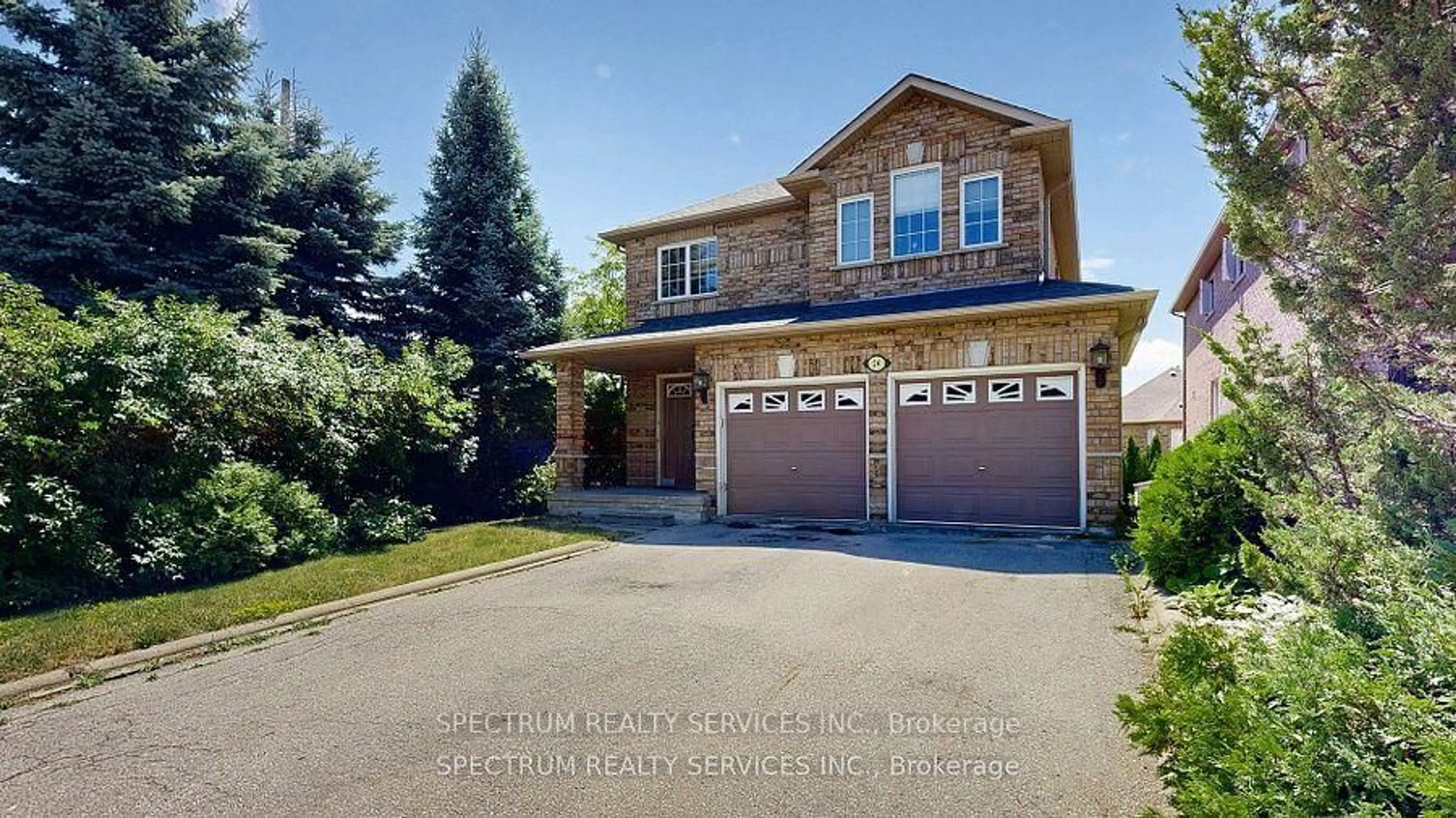 Home with brick exterior material, street for 24 Cachet Hill Cres, Vaughan Ontario L4H 1S6