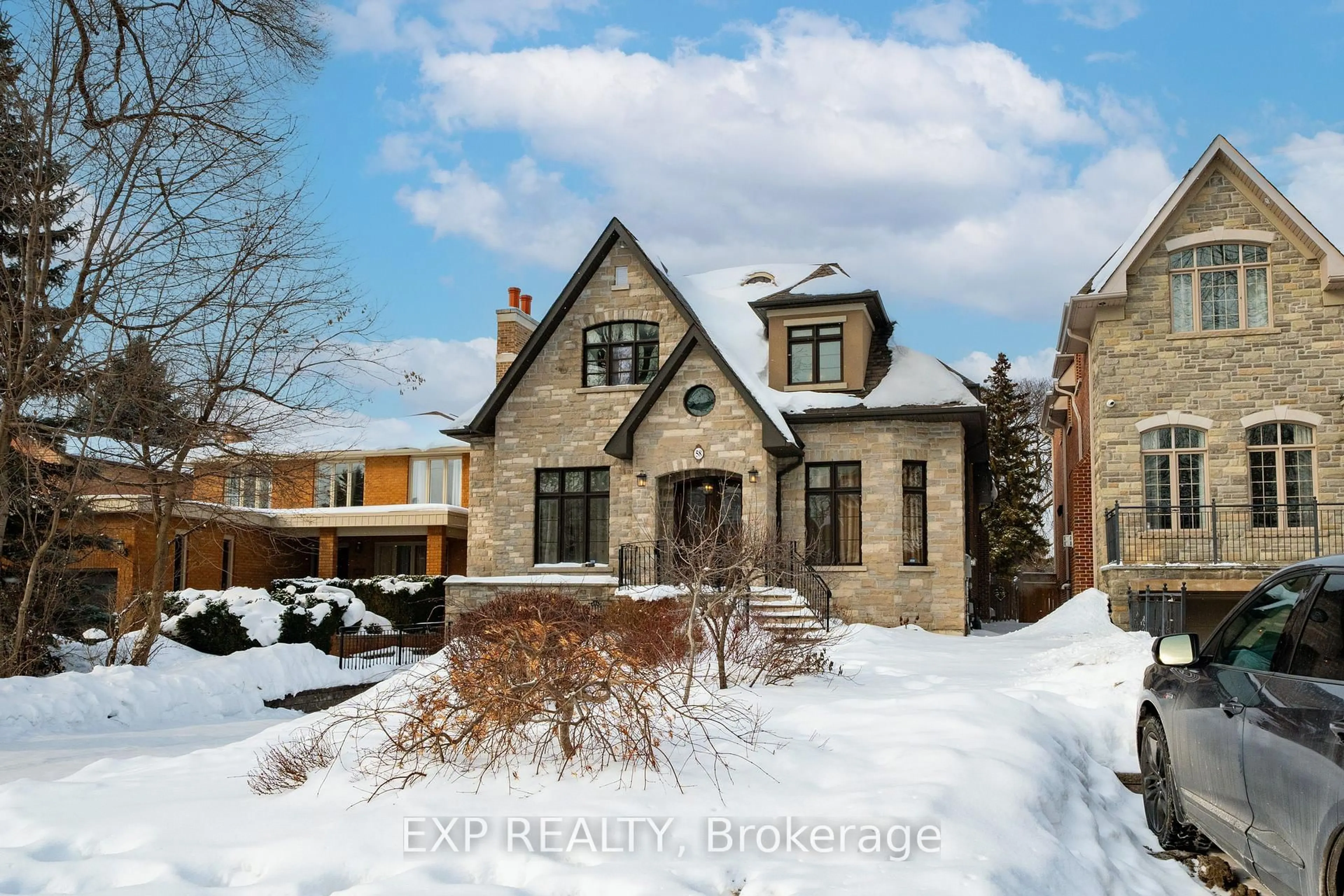 Home with brick exterior material, street for 58 Spruce Ave, Richmond Hill Ontario L4C 6W1