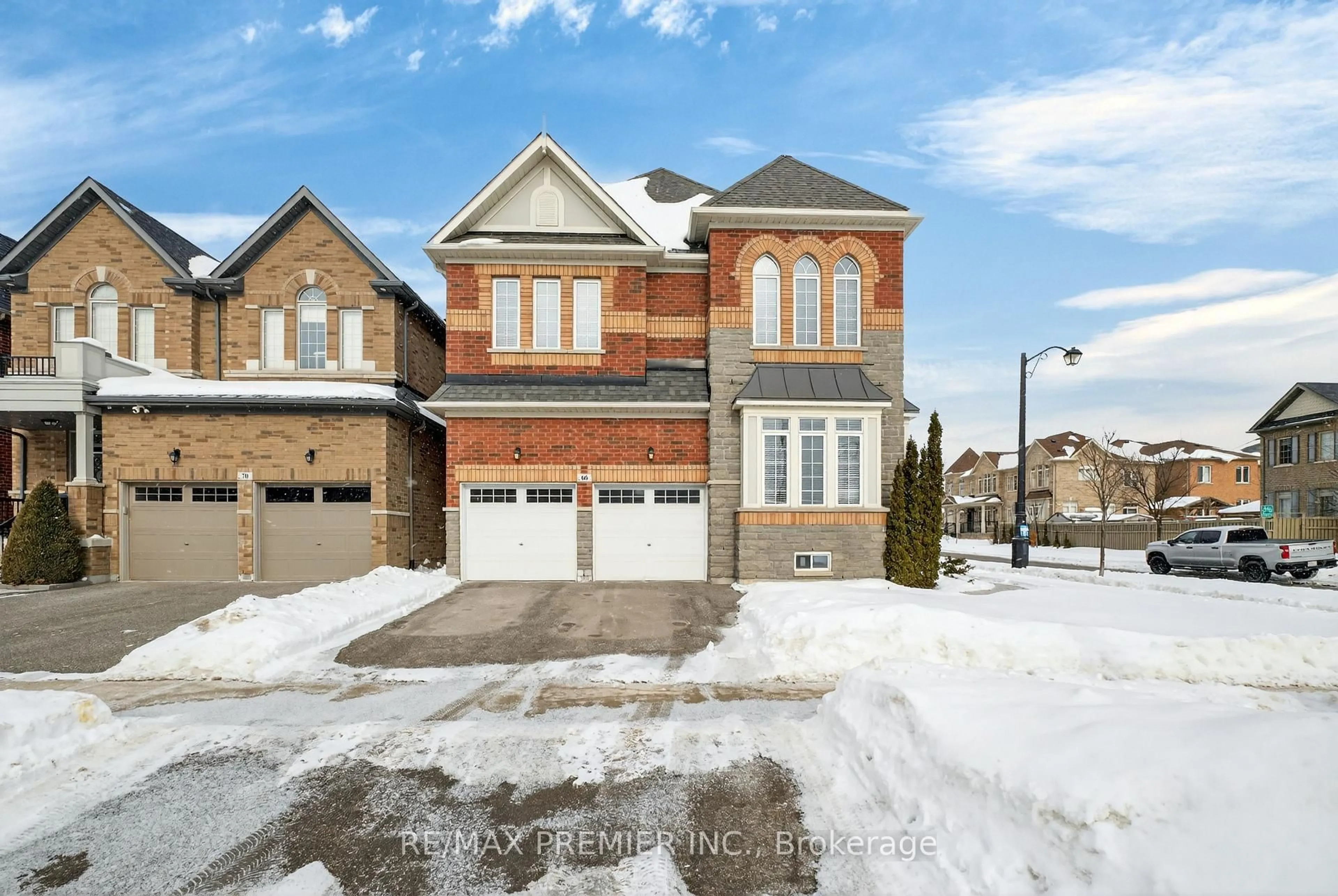Home with brick exterior material, street for 66 Red Tree Dr, Vaughan Ontario L4H 4H7