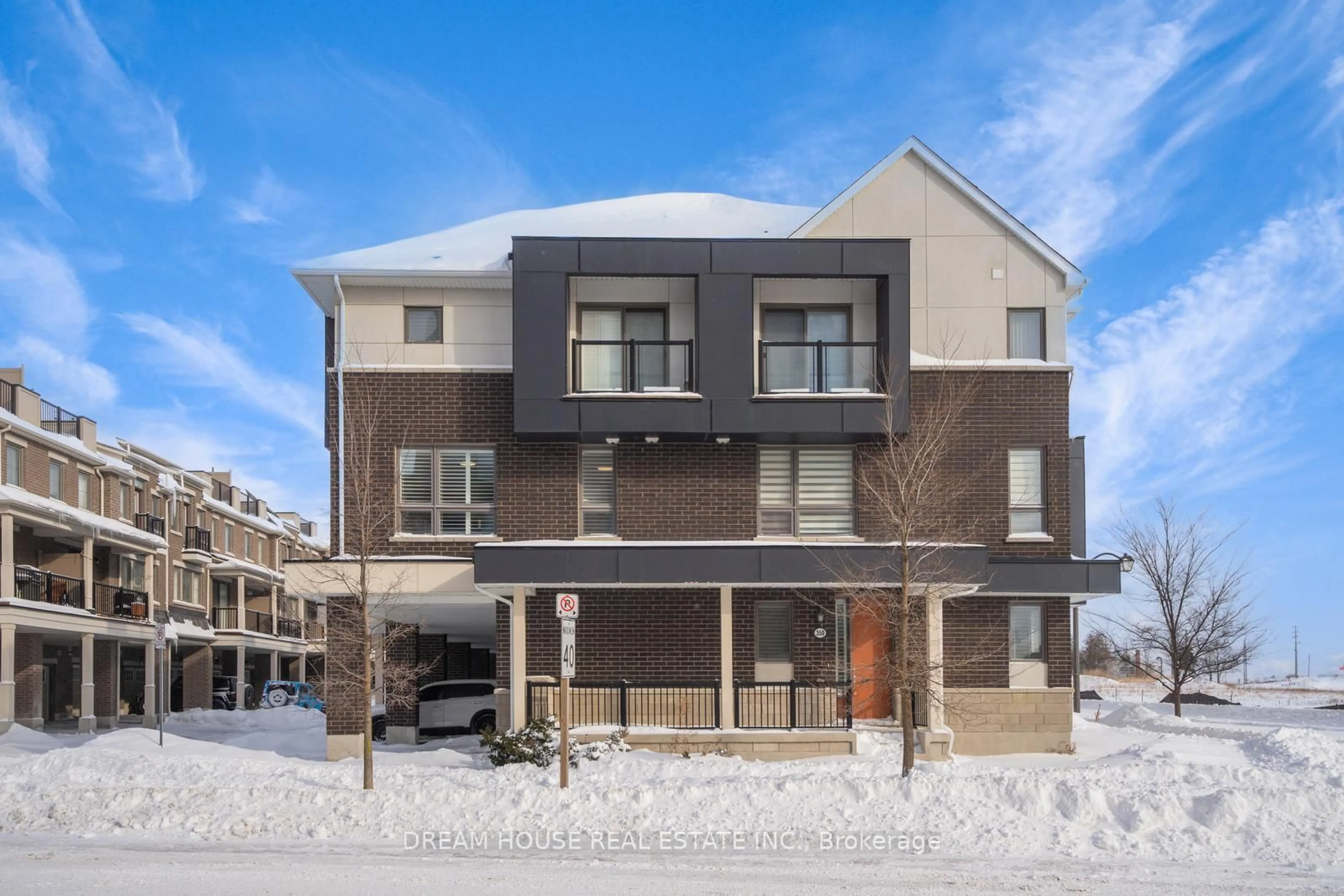 Home with brick exterior material, street for 350 Arthur Bonner Ave #41, Markham Ontario L6B 1N2