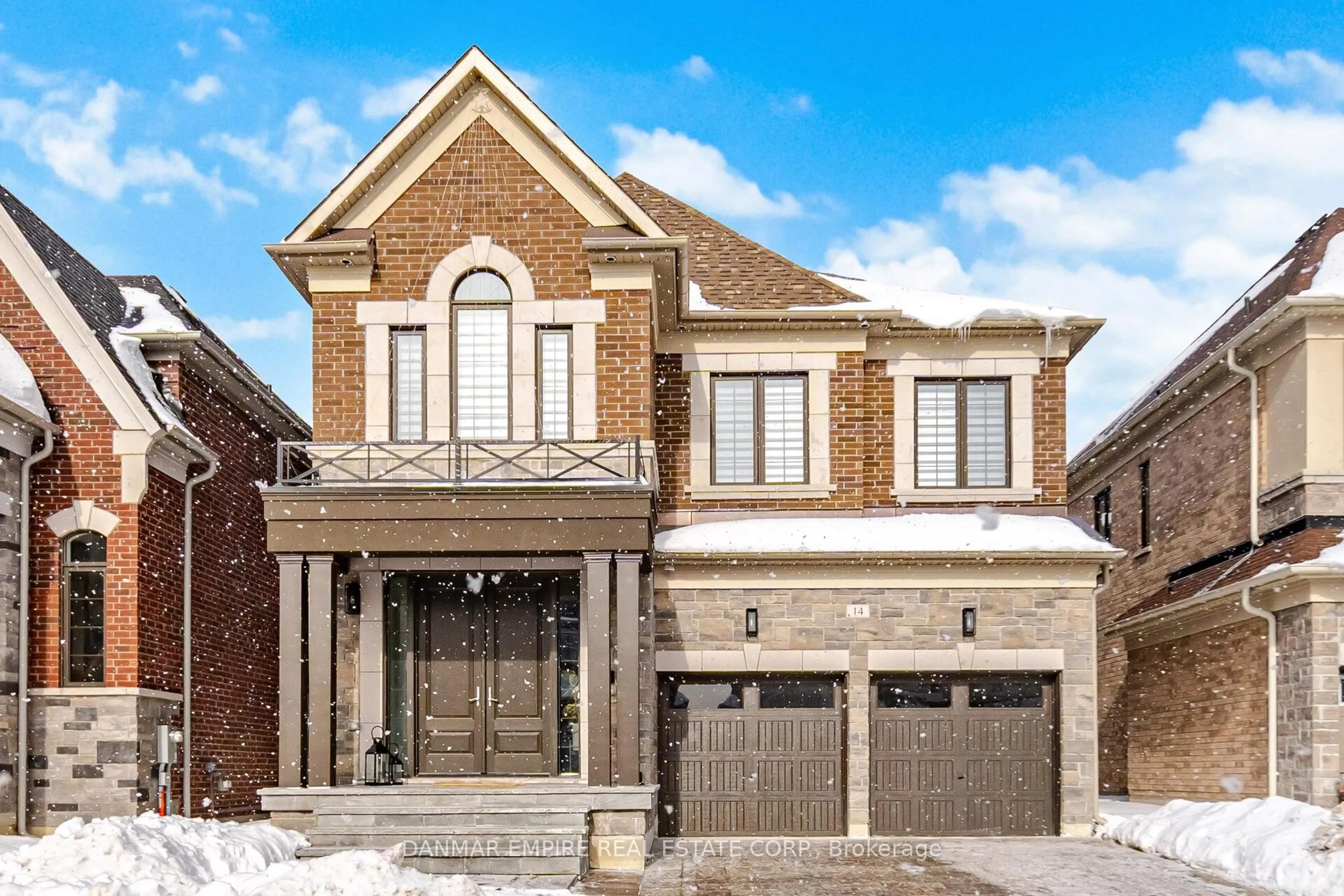 Home with brick exterior material, street for 14 Woodgate Pines Dr, Vaughan Ontario L4H 4A8