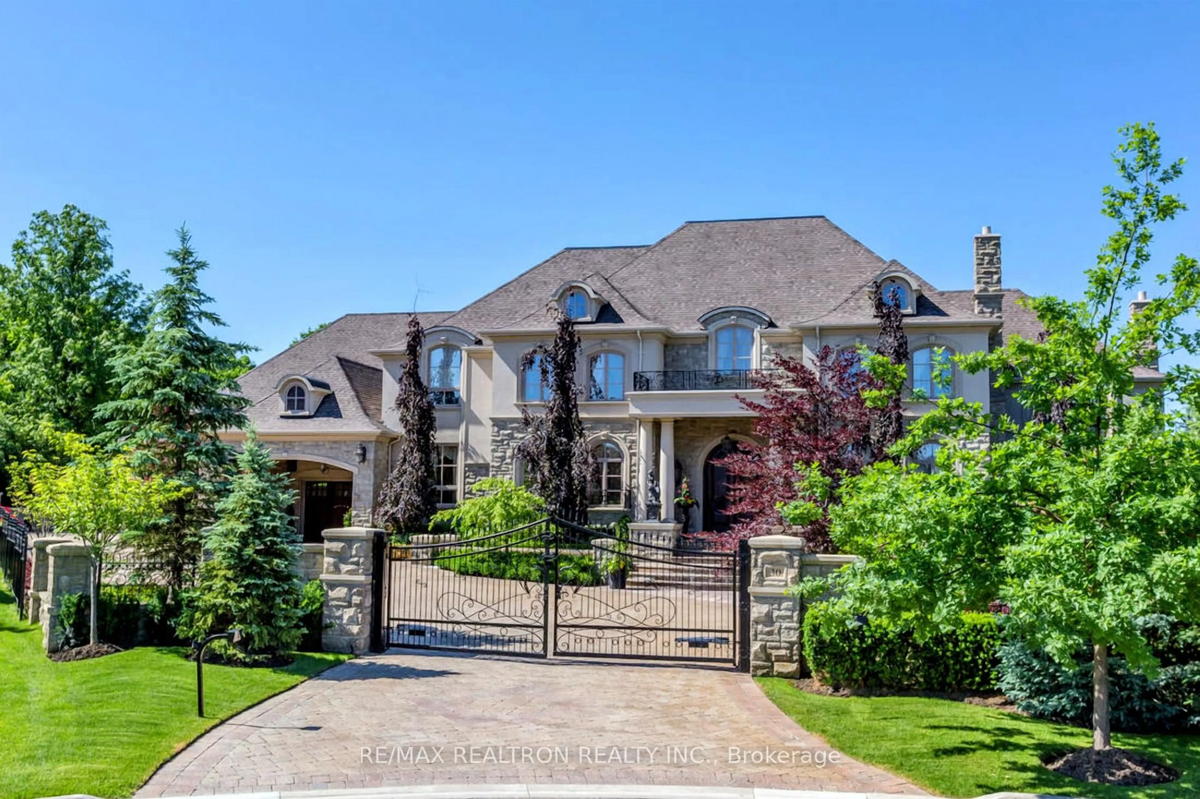 Home with brick exterior material, street for 30 Nightfall Crt, Vaughan Ontario L0J 1C0