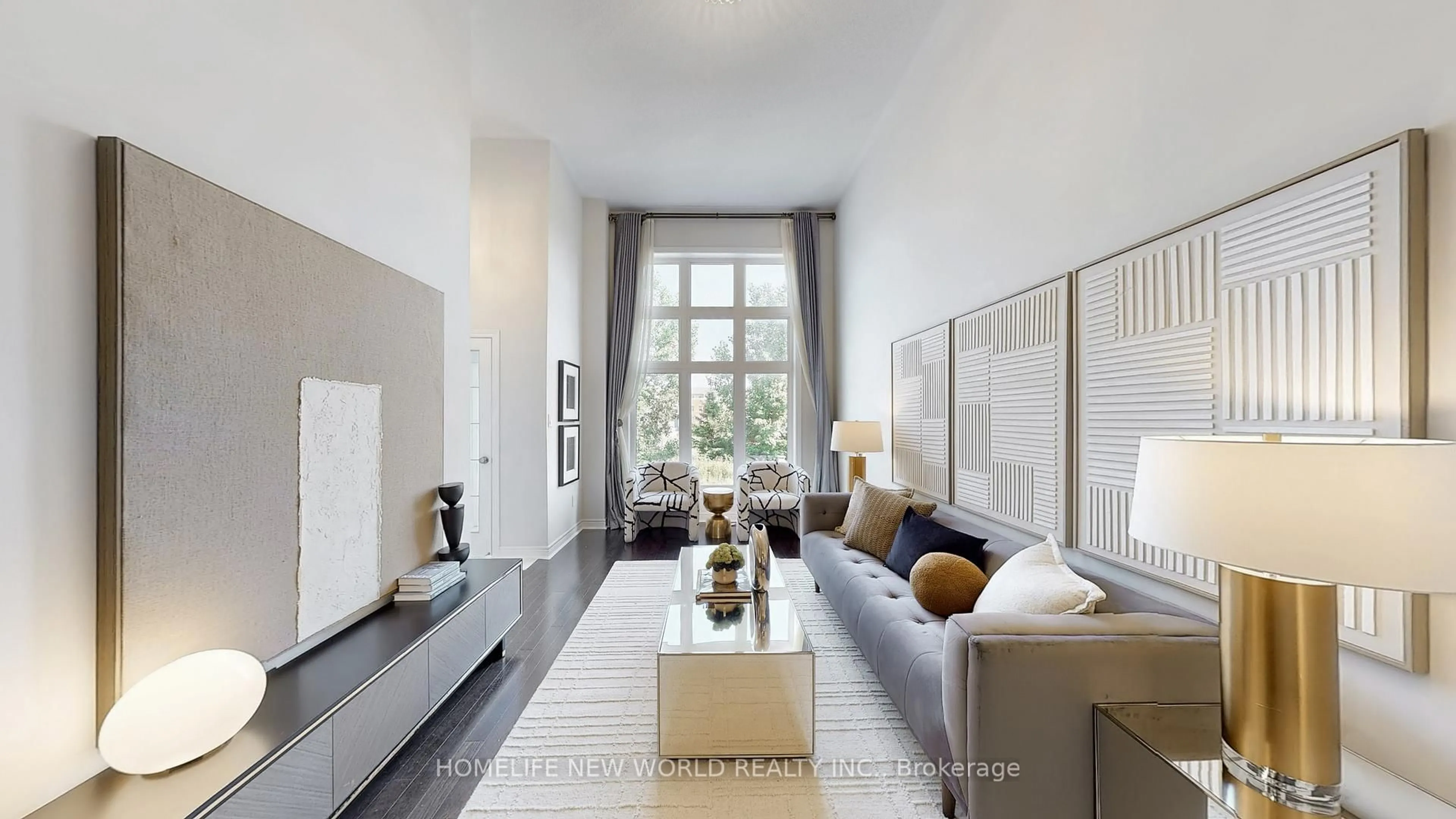 Living room with furniture, unknown for 23 Victor Herbert Way, Markham Ontario L6C 0N6