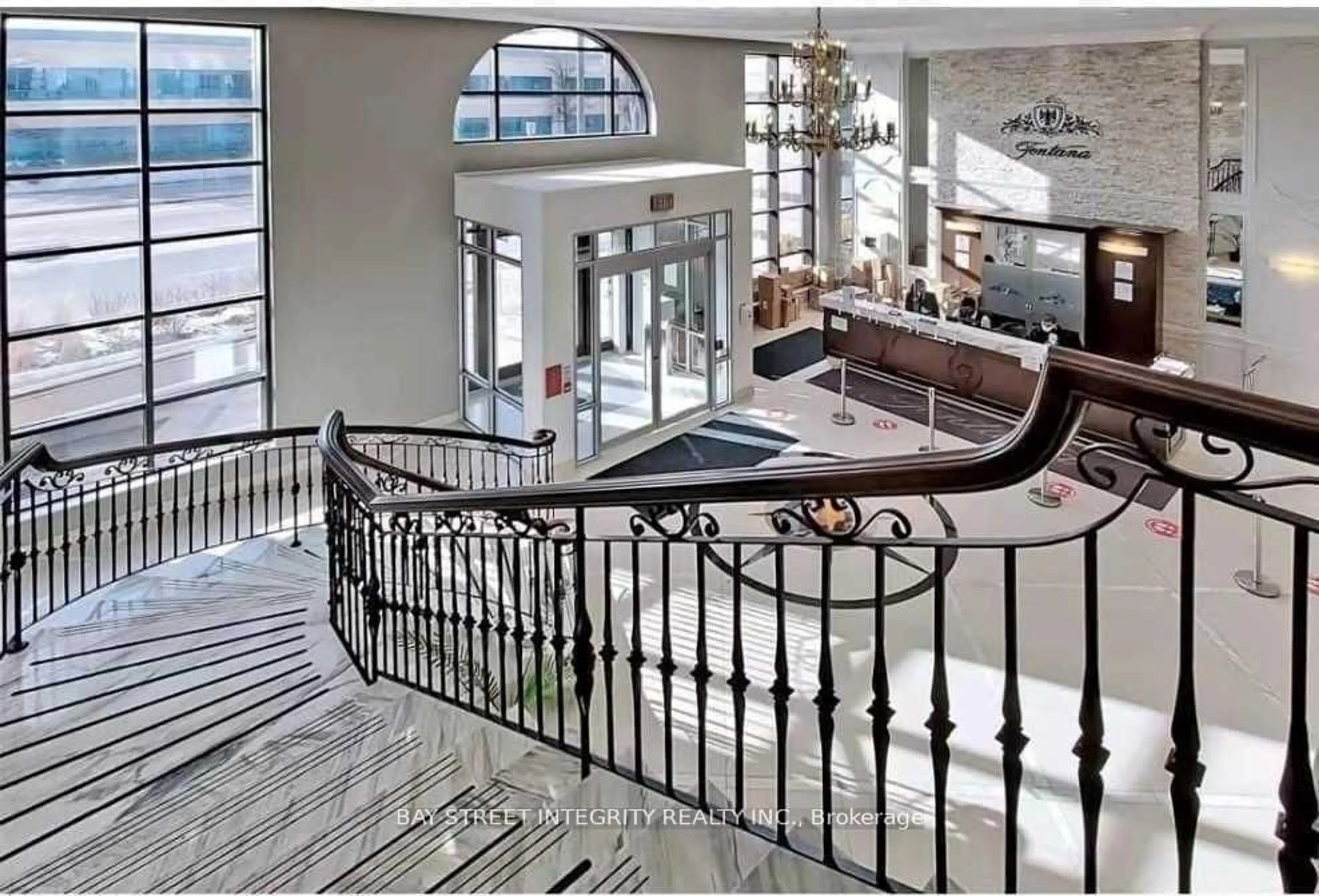 Indoor foyer for 99 South Town Centre Blvd #B318, Markham Ontario L6G 0E9