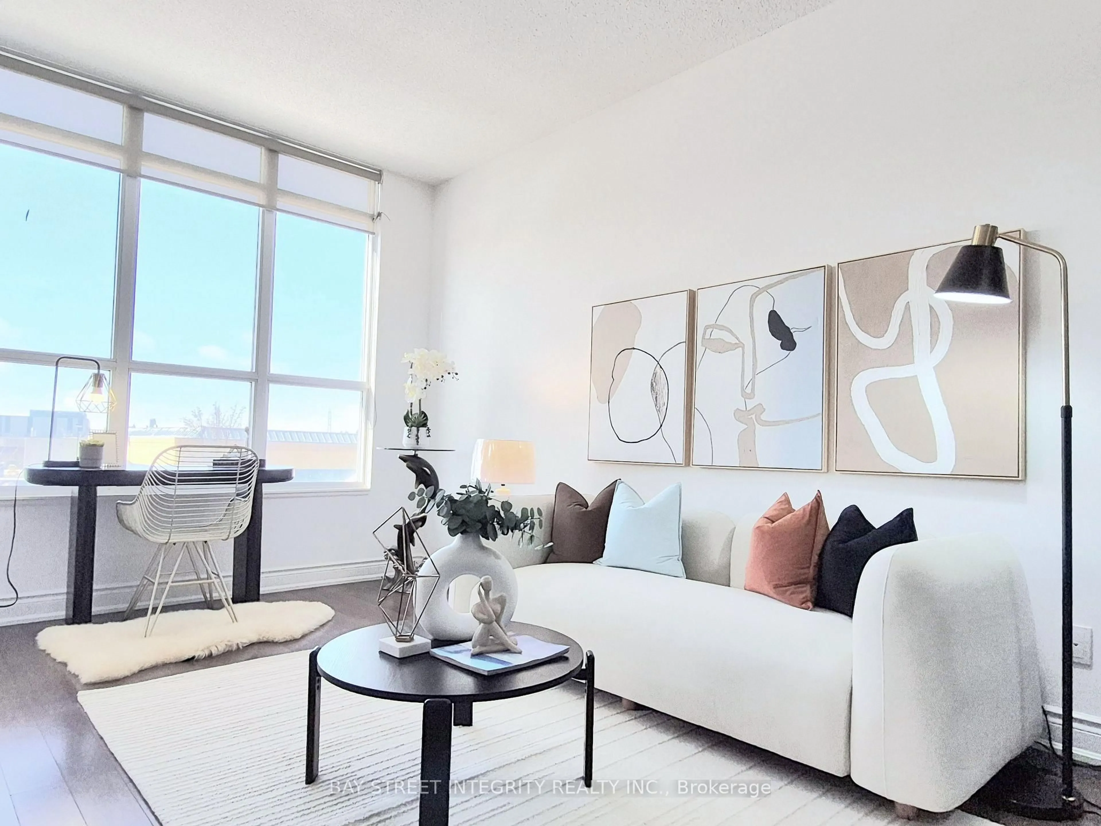 Living room with furniture, unknown for 99 South Town Centre Blvd #B318, Markham Ontario L6G 0E9