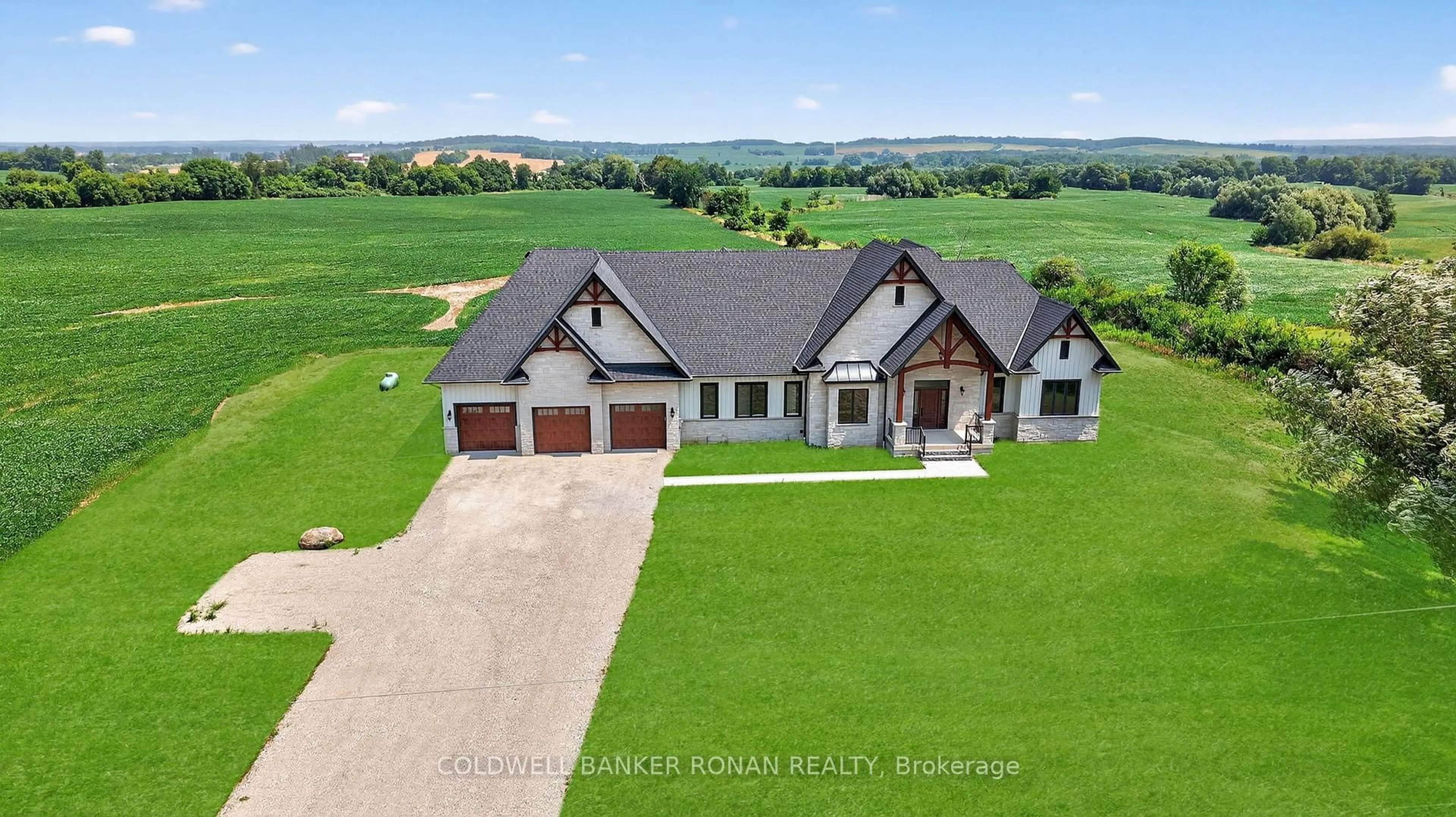 A pic from outside/outdoor area/front of a property/back of a property/a pic from drone, building for 4625 Concession Rd 5, Adjala-Tosorontio Ontario L0G 1W0