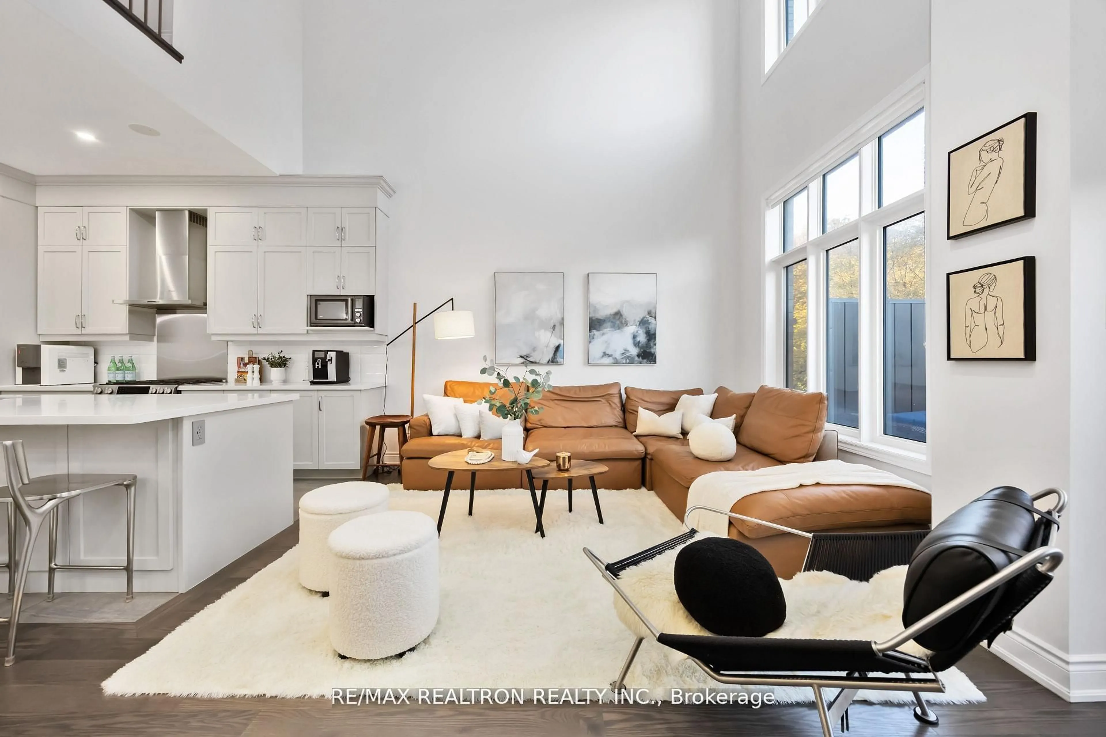 Living room with furniture, unknown for 600 Marc Santi Blvd, Vaughan Ontario L6A 4Z8