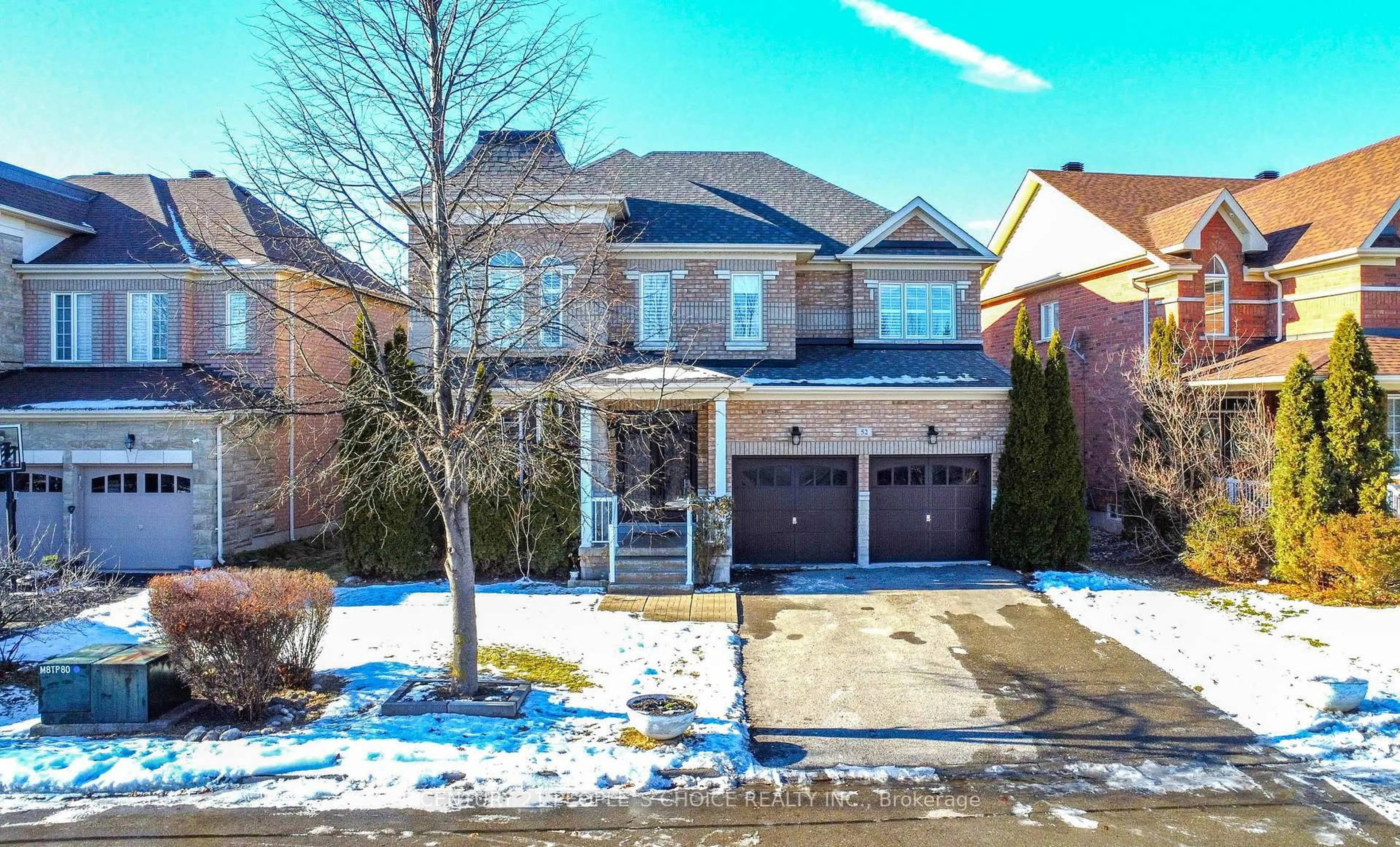 Home with brick exterior material, street for 52 Smoothwater Terr, Markham Ontario L6B 0E8