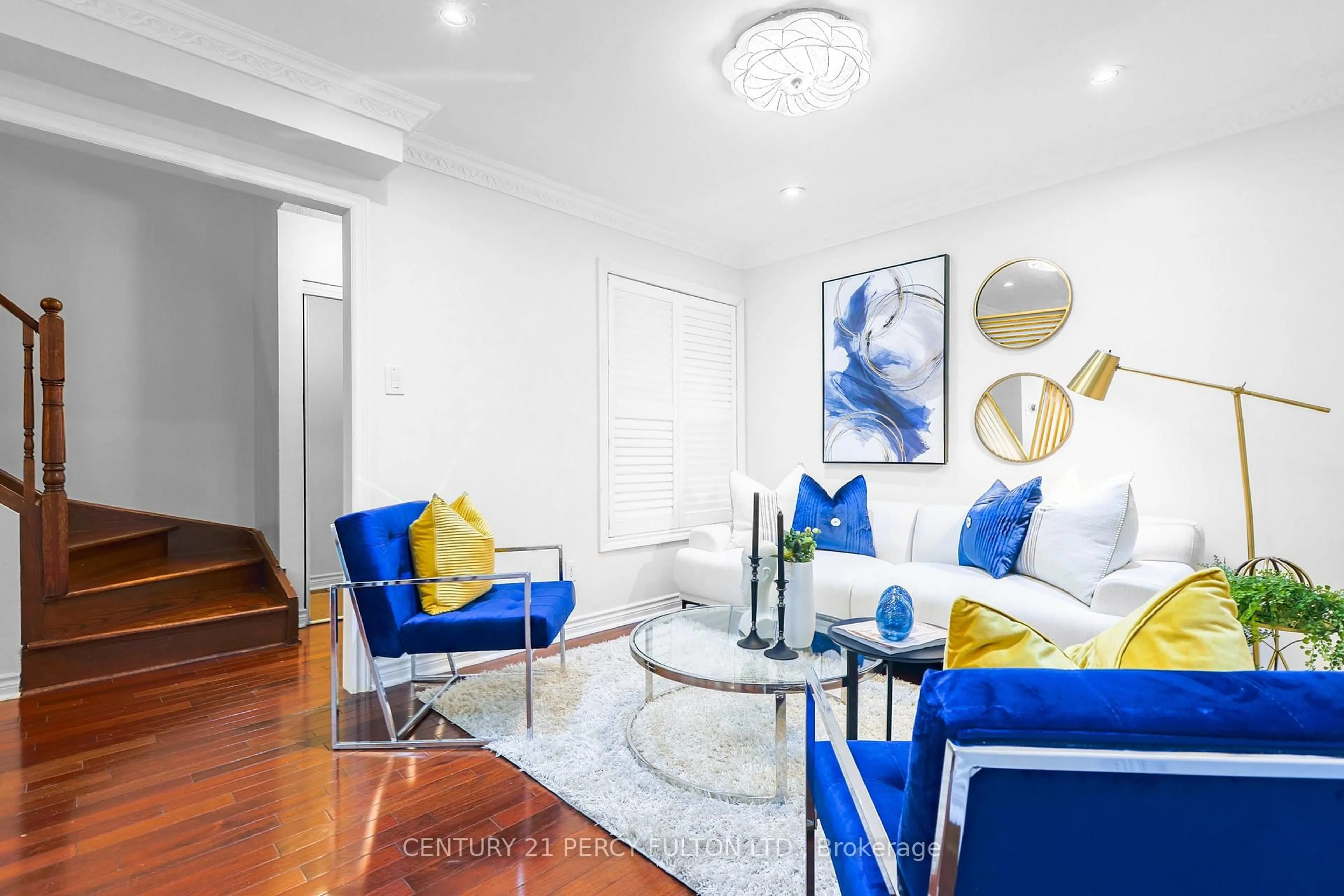 Living room with furniture, unknown for 161 Sophia Rd, Markham Ontario L3S 3Y9