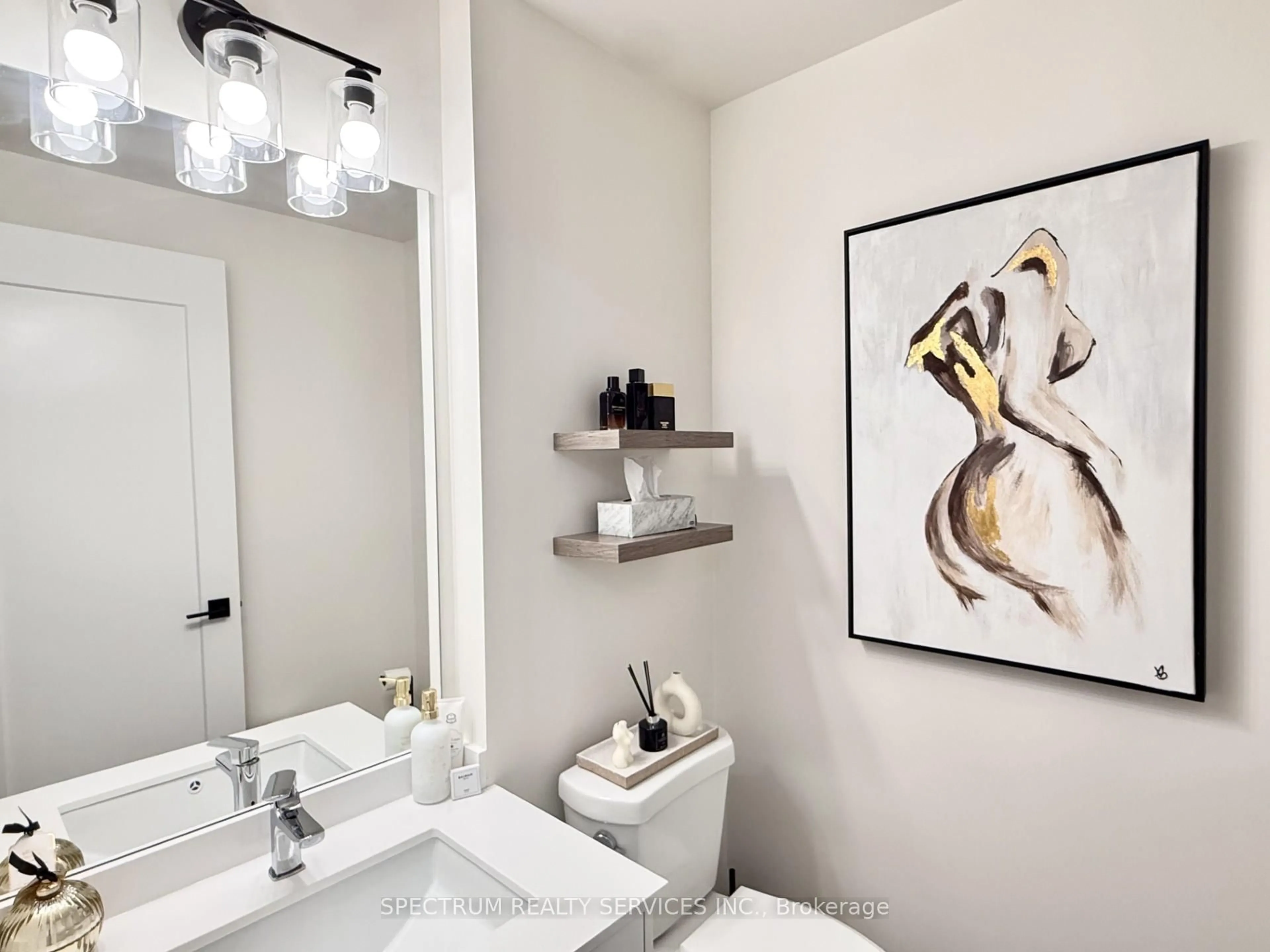 Contemporary bathroom, ceramic/tile floor for 9000 Jane St #907, Vaughan Ontario L4K 0M6