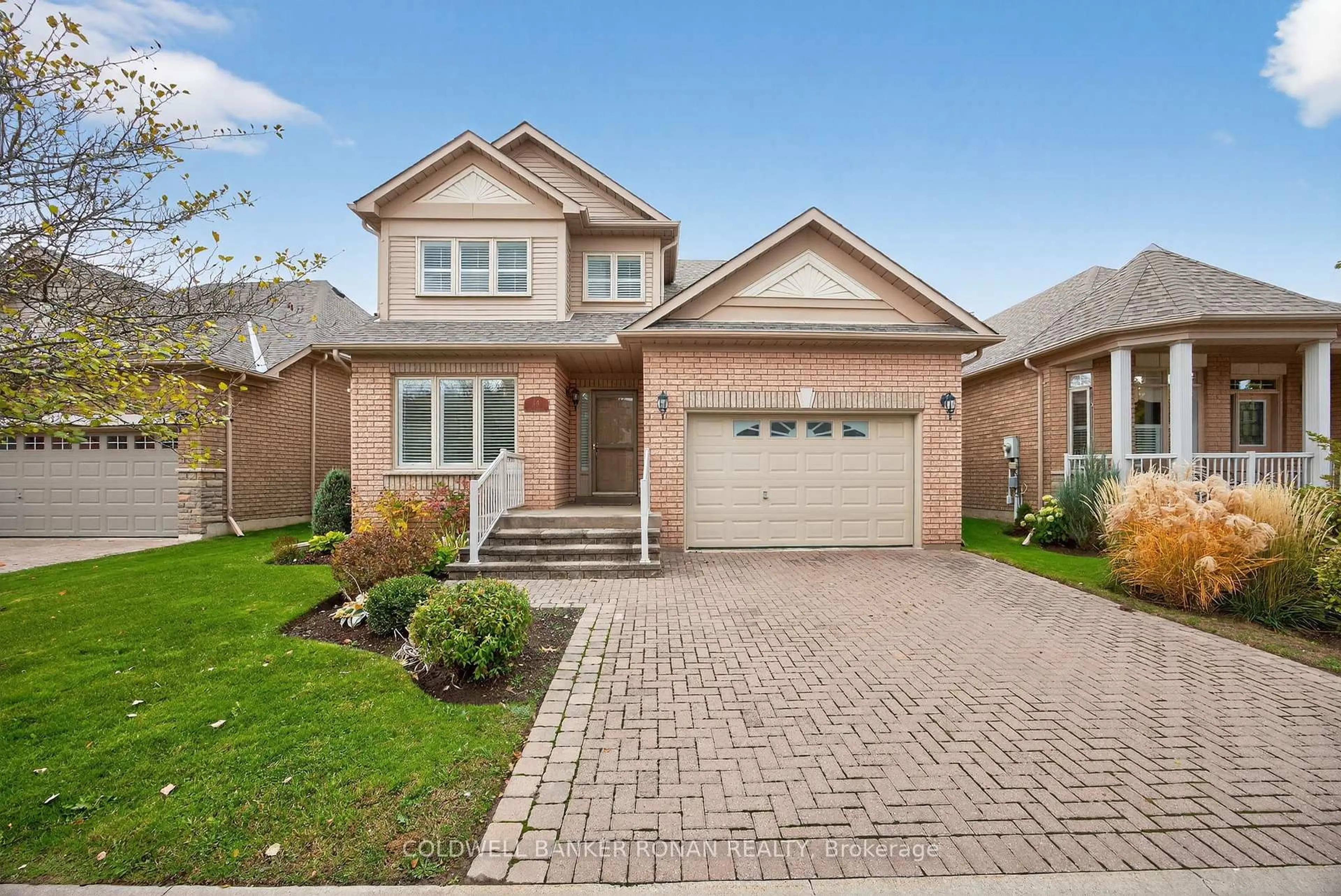 Home with brick exterior material, street for 14 Via Amici, New Tecumseth Ontario L9R 2B4