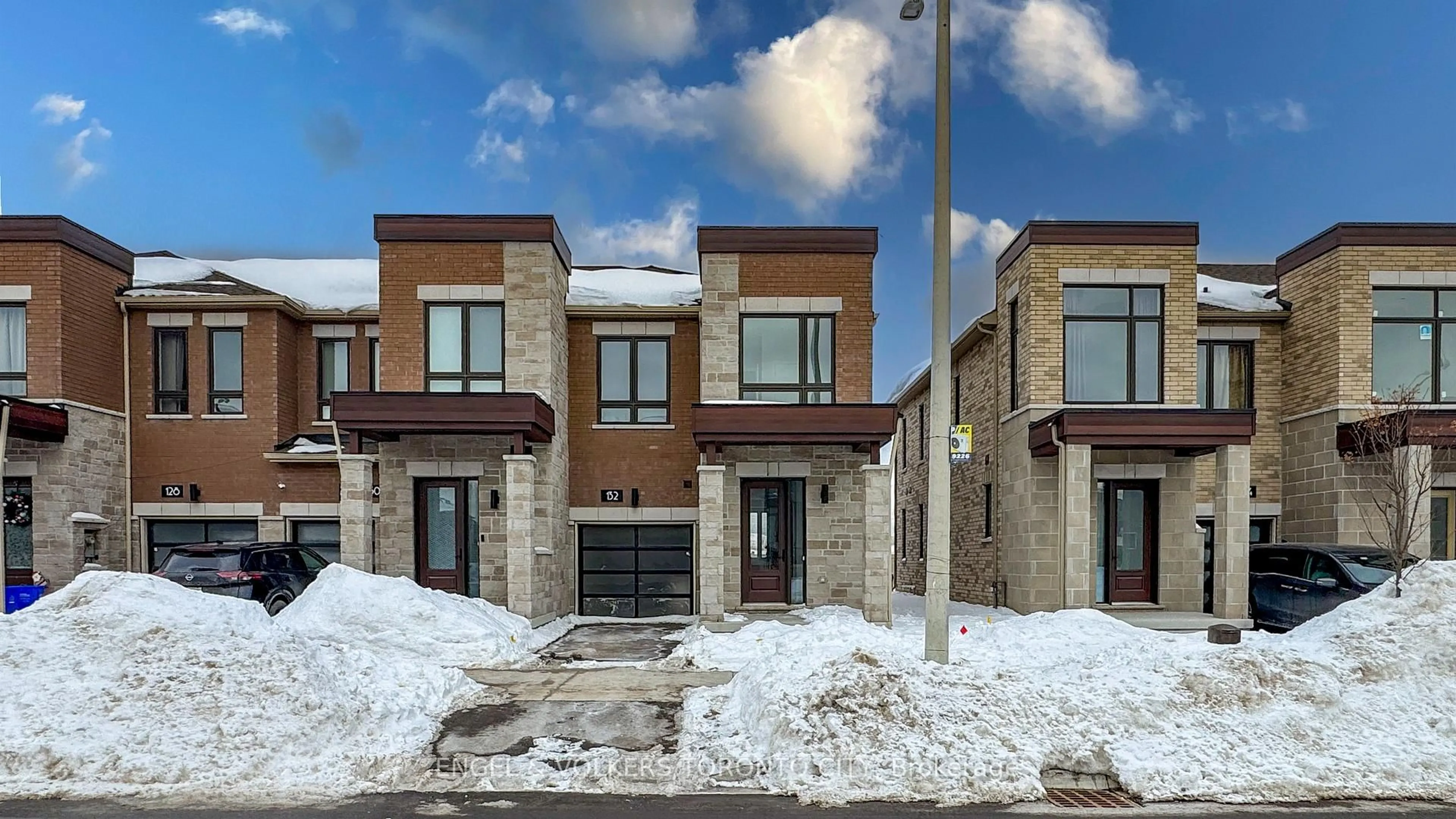 Home with brick exterior material, street for 132 Mumbai Dr, Markham Ontario L3S 3K5