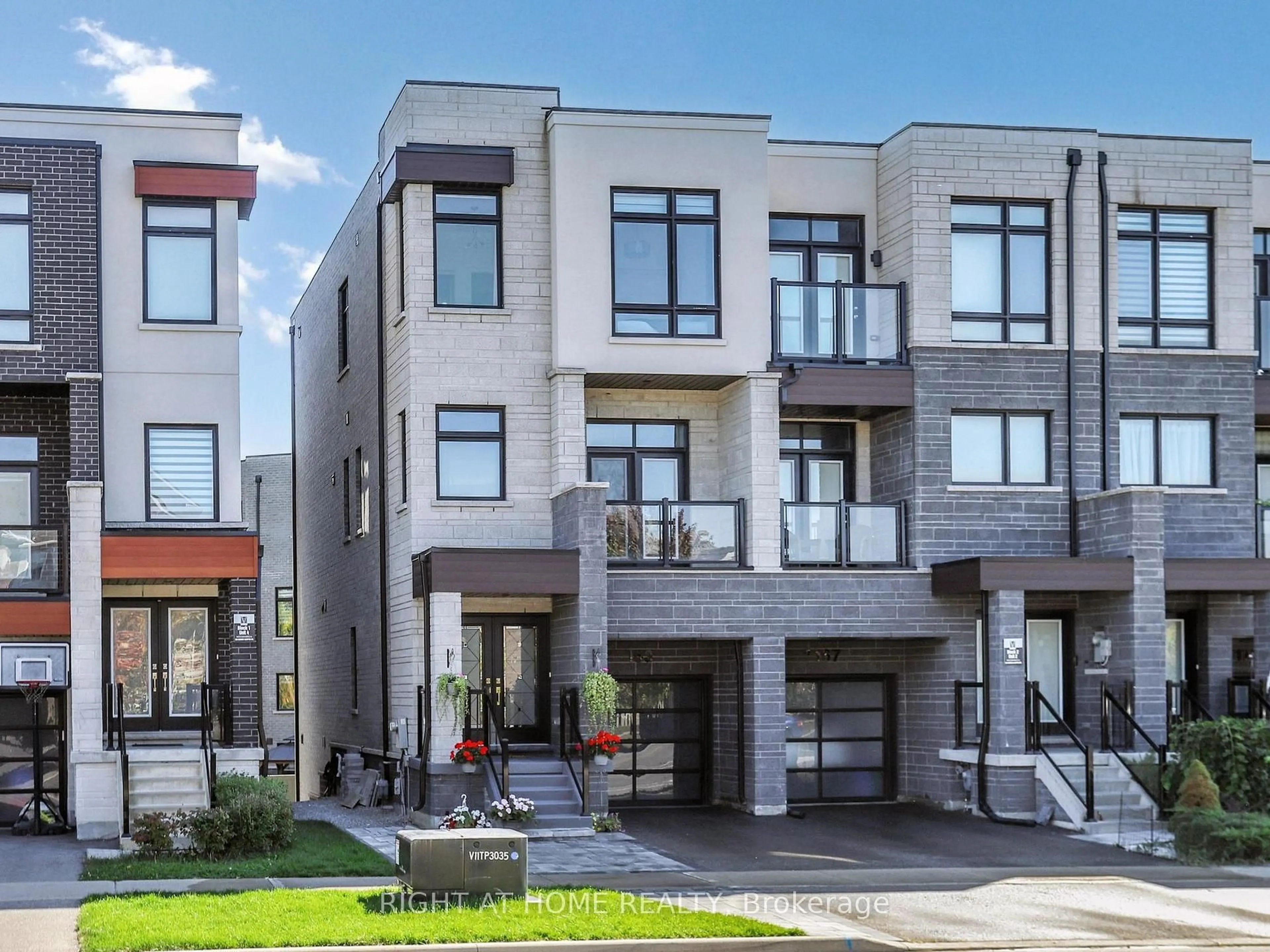 Home with brick exterior material, street for 163 Lebovic Campus Dr, Vaughan Ontario L6A 5A1