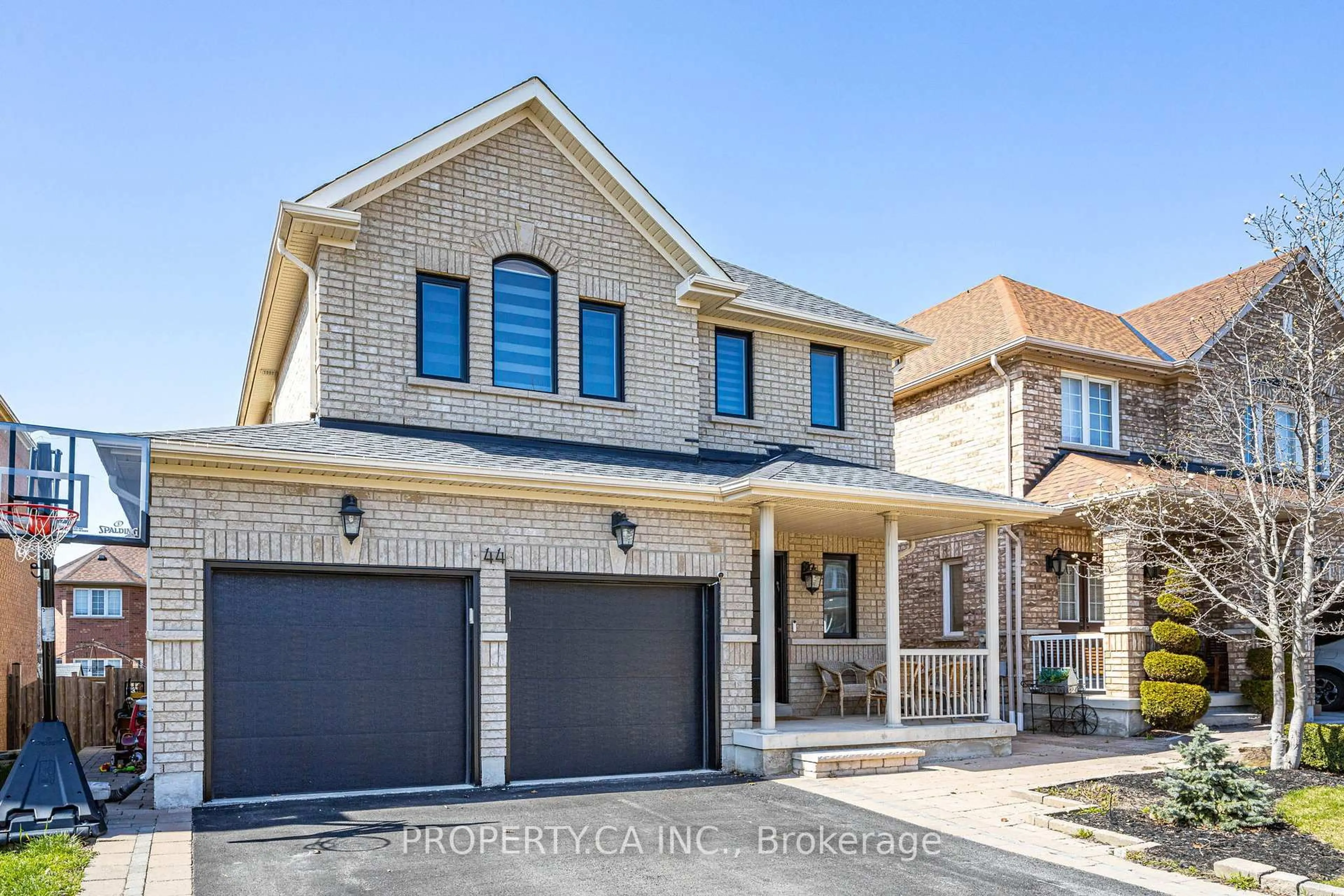 Home with brick exterior material, street for 44 Andrew Hill Dr, Vaughan Ontario L4H 0H3