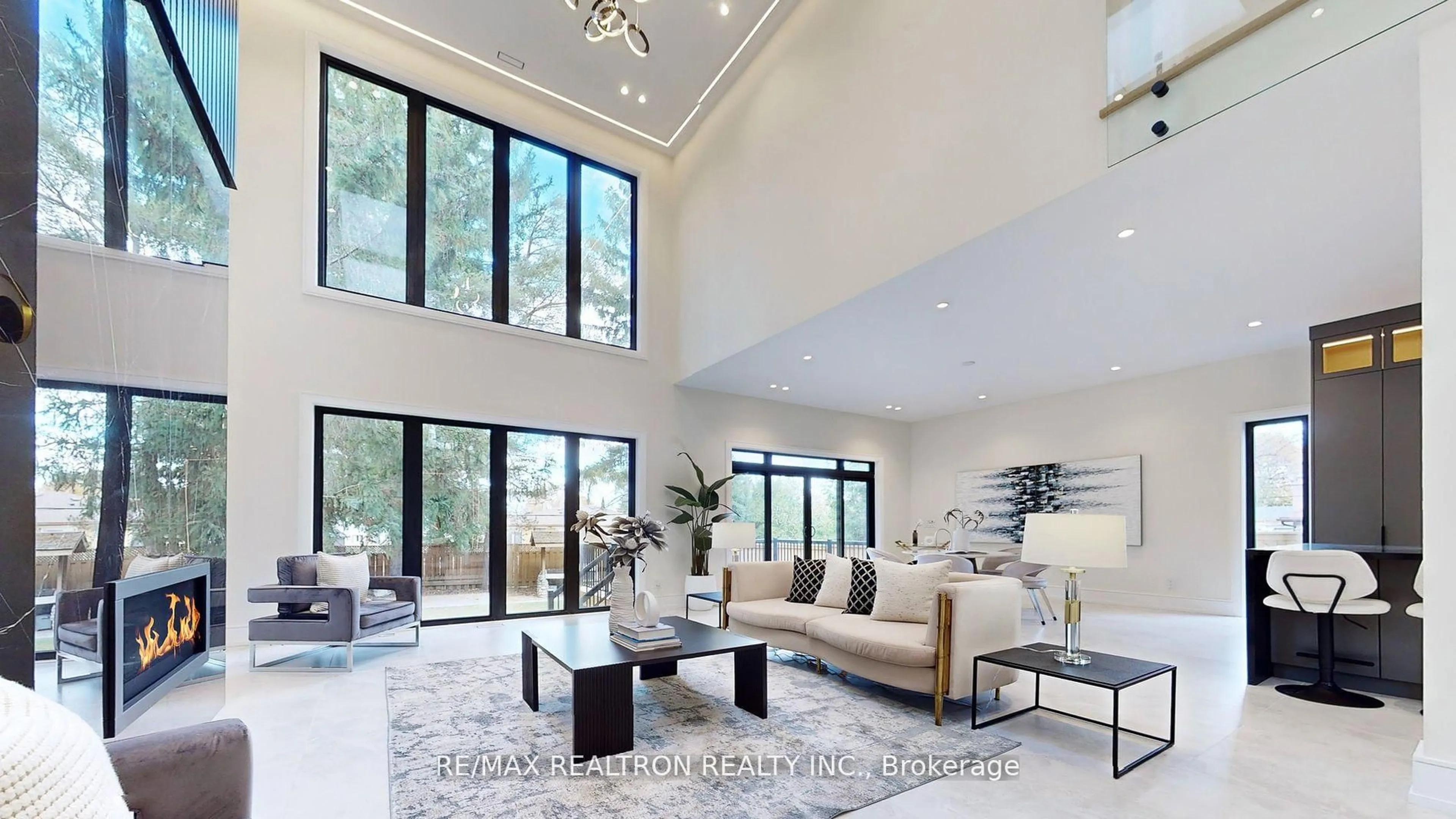 Living room with furniture, unknown for 84 Murray Dr, Aurora Ontario L4G 2C3