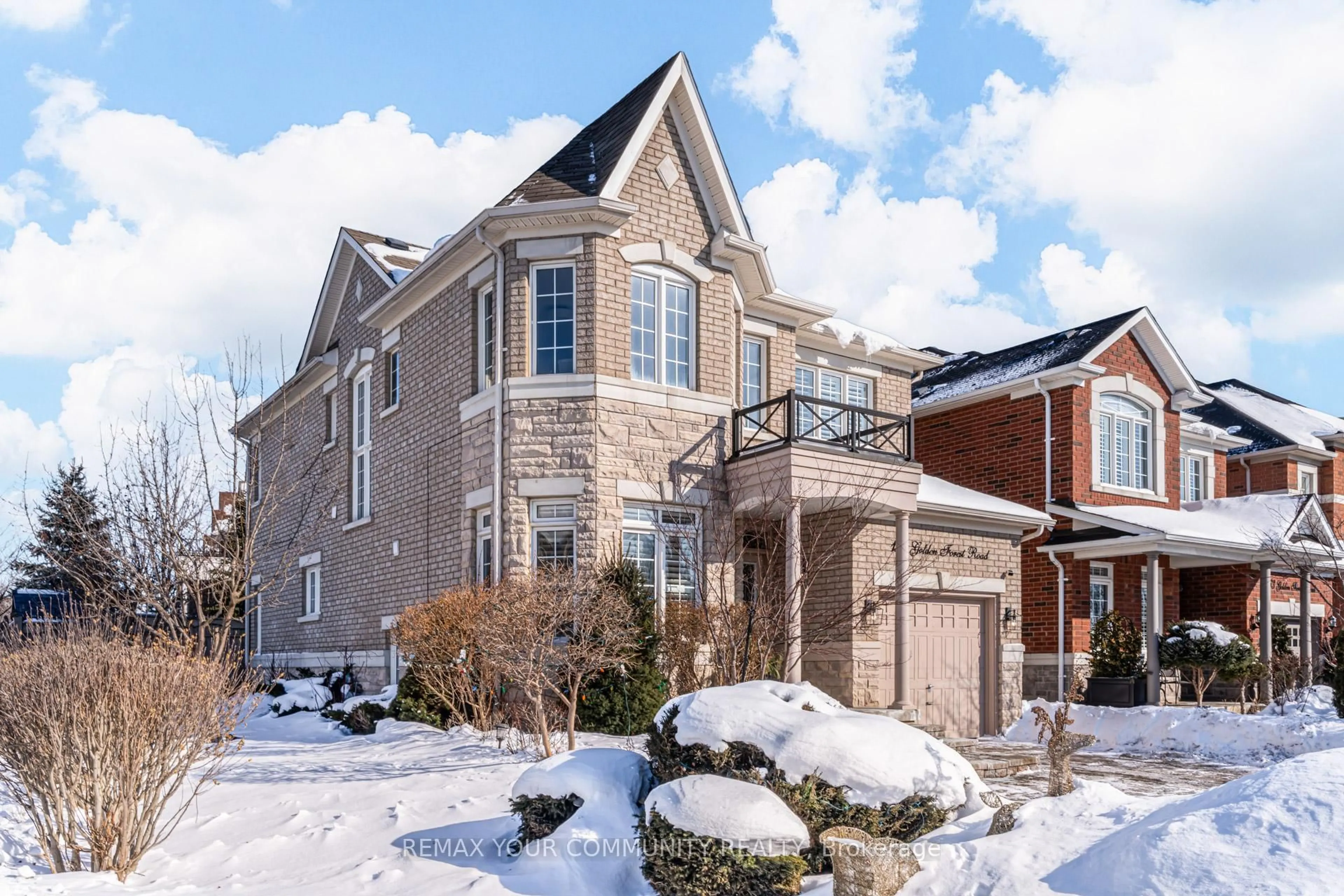 Home with brick exterior material, street for 159 Golden Forest Rd, Vaughan Ontario L6A 0S6
