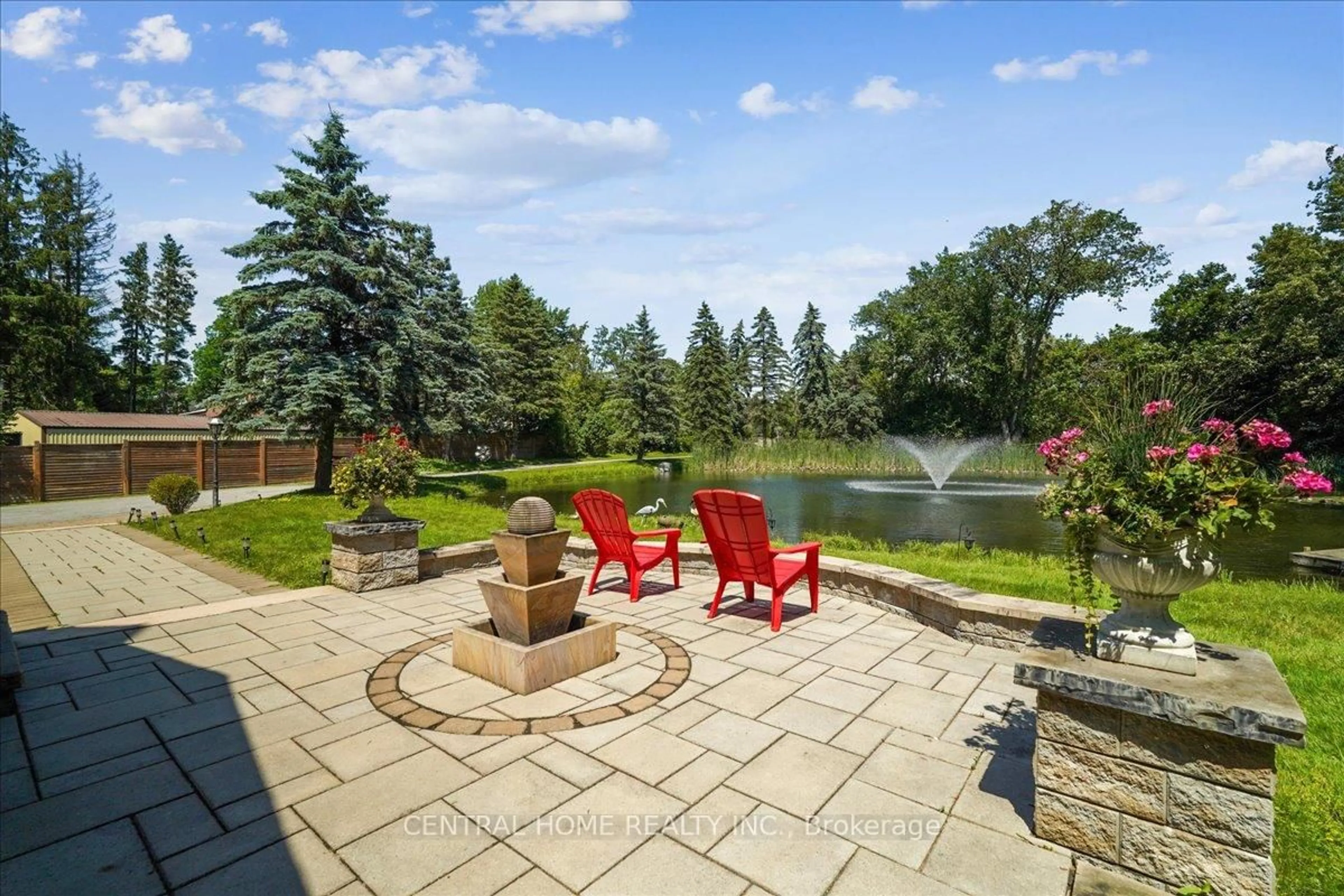 Patio, water/lake/river/ocean view for 13348 McCowan Rd, Whitchurch-Stouffville Ontario L4A 3Y4