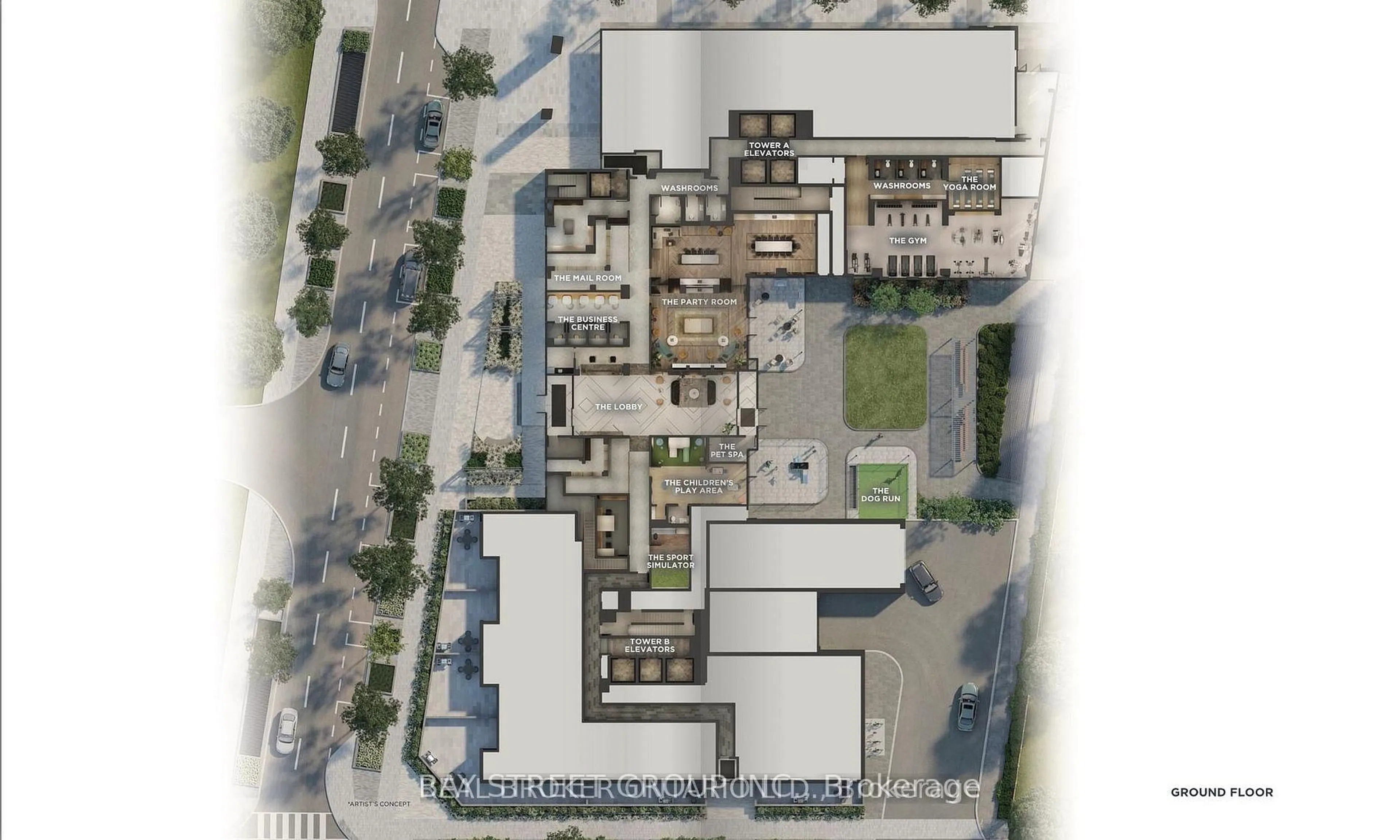 Floor plan for 2851 Highway 7 Rd #1509, Vaughan Ontario L4K 1W2